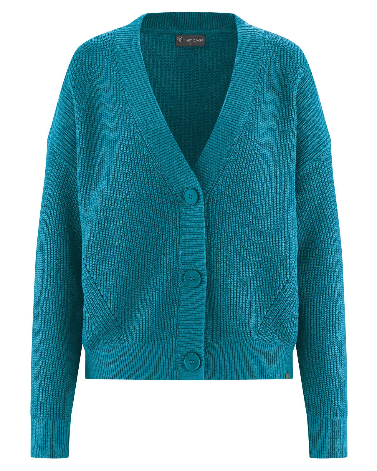 HempAge Cardigan LZ338 Zeitlose Strickjacke