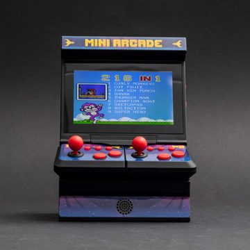 Thumbs Up Retro 2 Player Arcade Machine 300 Spiele 8-Bit 2 Controller AV-Kabel (inkl. 2 abnehmbaren Controllern), inkl. 300 Spielen (fest integriert), davon 84 Spiele für 2 Spieler