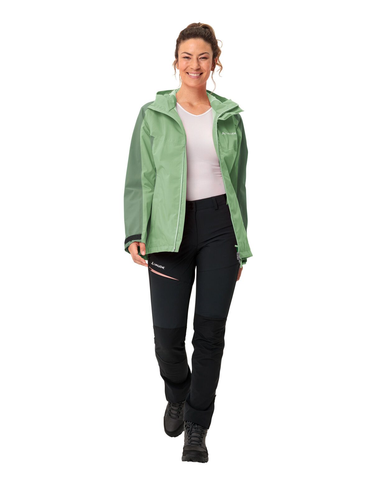 VAUDE Outdoorjacke Women's ELOPE Jacket II CS Funktionsjacke, Wanderjacke, Regenjacke Umfangreich ausgestattete Damen Wanderjacke