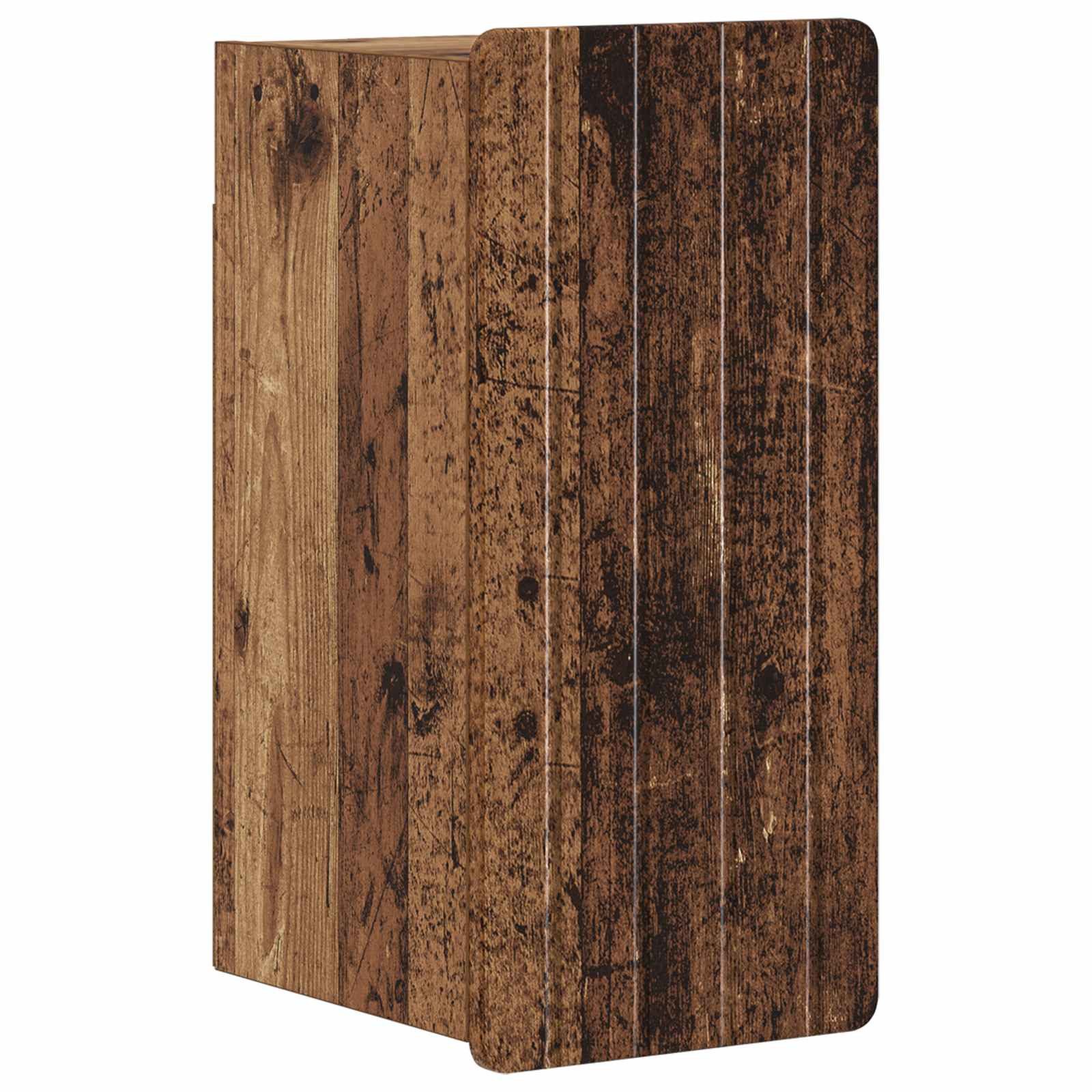 vidaXL Badezimmerspiegelschrank Badezimmer-Wandschrank ZWOLLE Altholz 30 x 31 x 63 cm