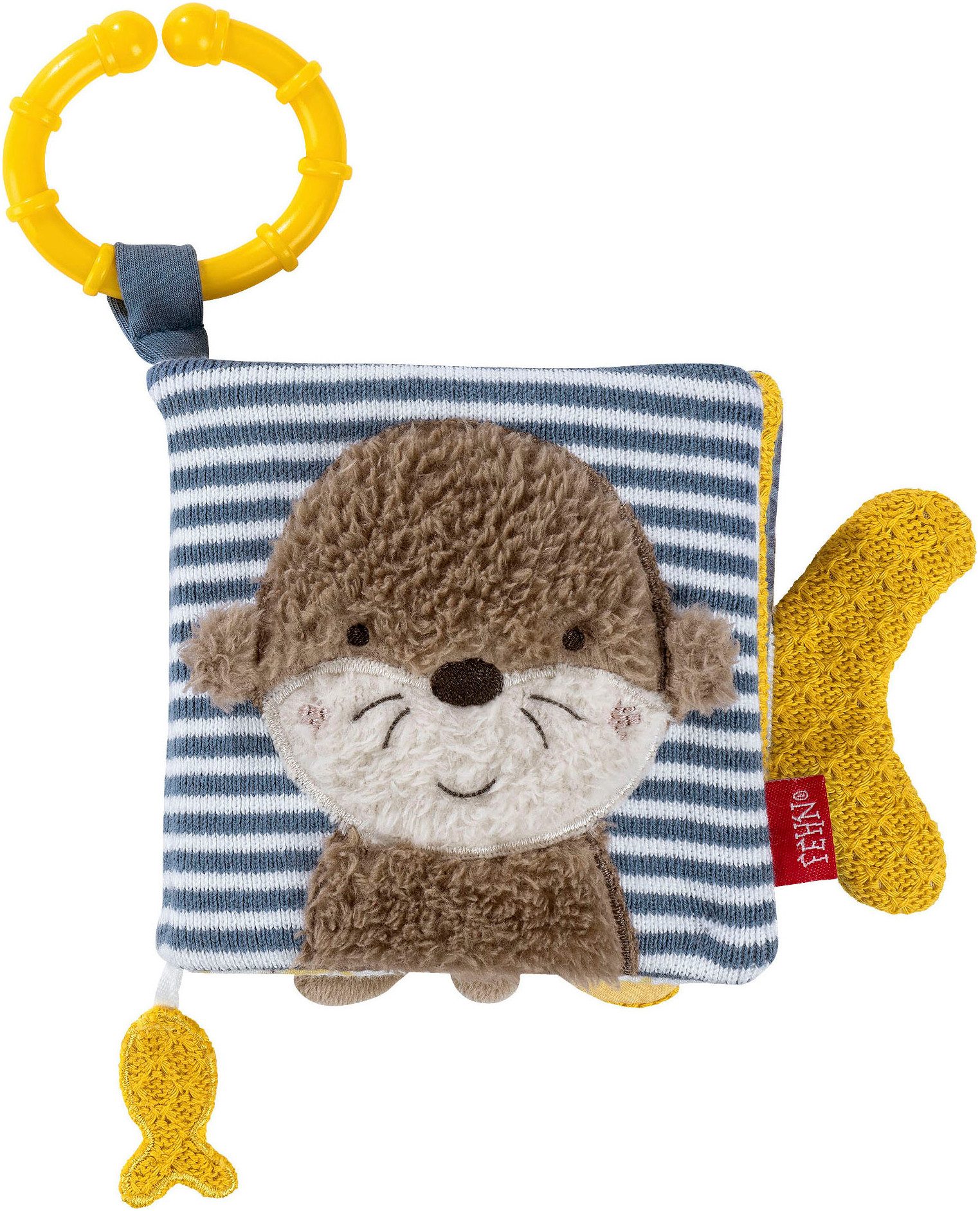 Greifspielzeug Otter Theo, Stoffbuch Otter