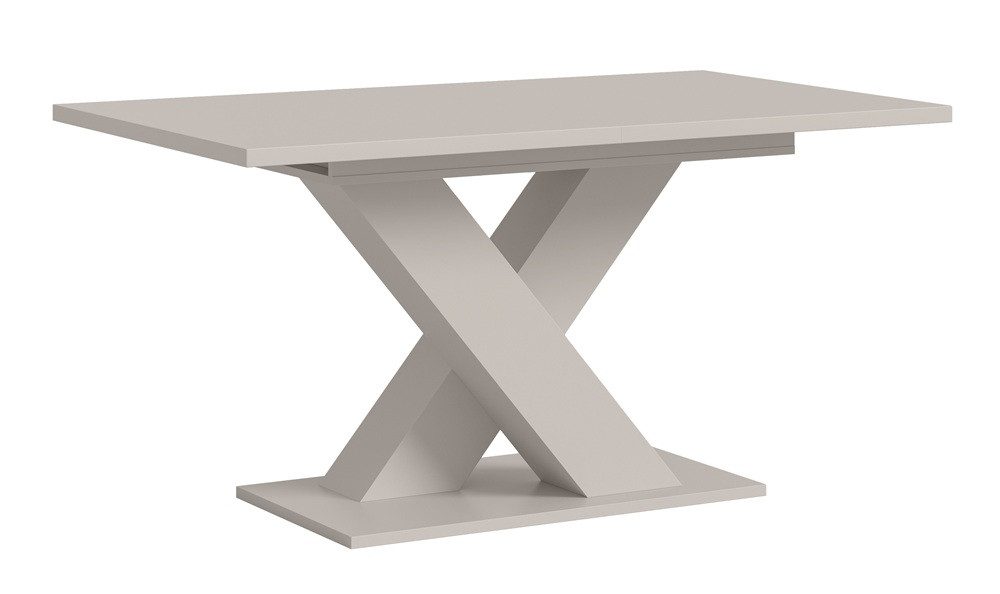 xonox.home Esstisch Esstisch Motion, ausziehbar, X-Fußgestell, Kaschmir, 150(190)x90, Küchentisch