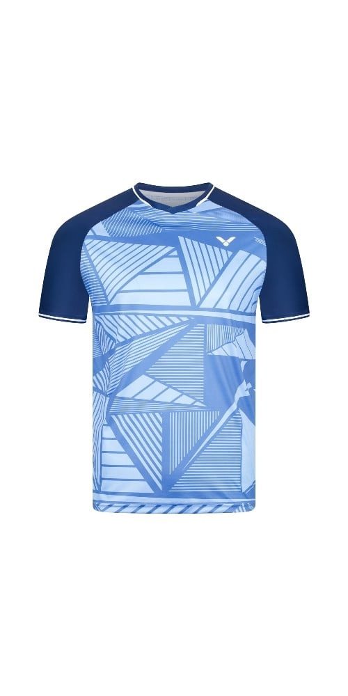 T-Shirt T-63100 B (100% Polyester) blau Herren
