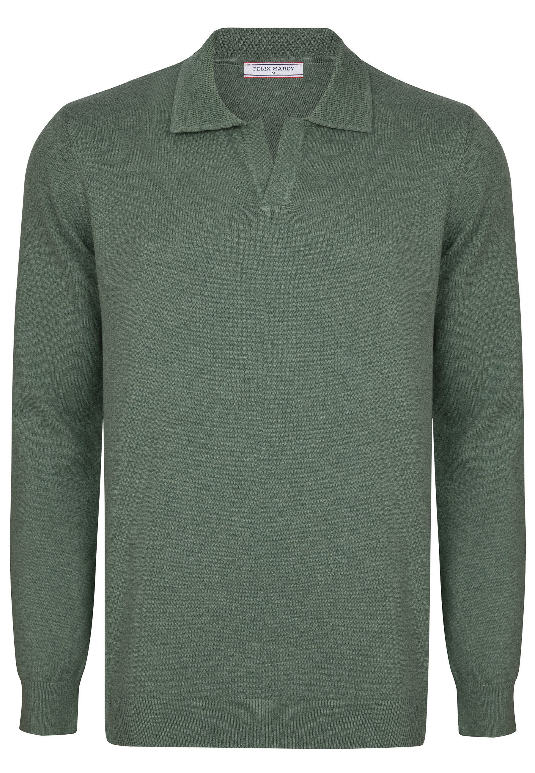 Polokragenpullover Pullover mit Polokragen - knopflos