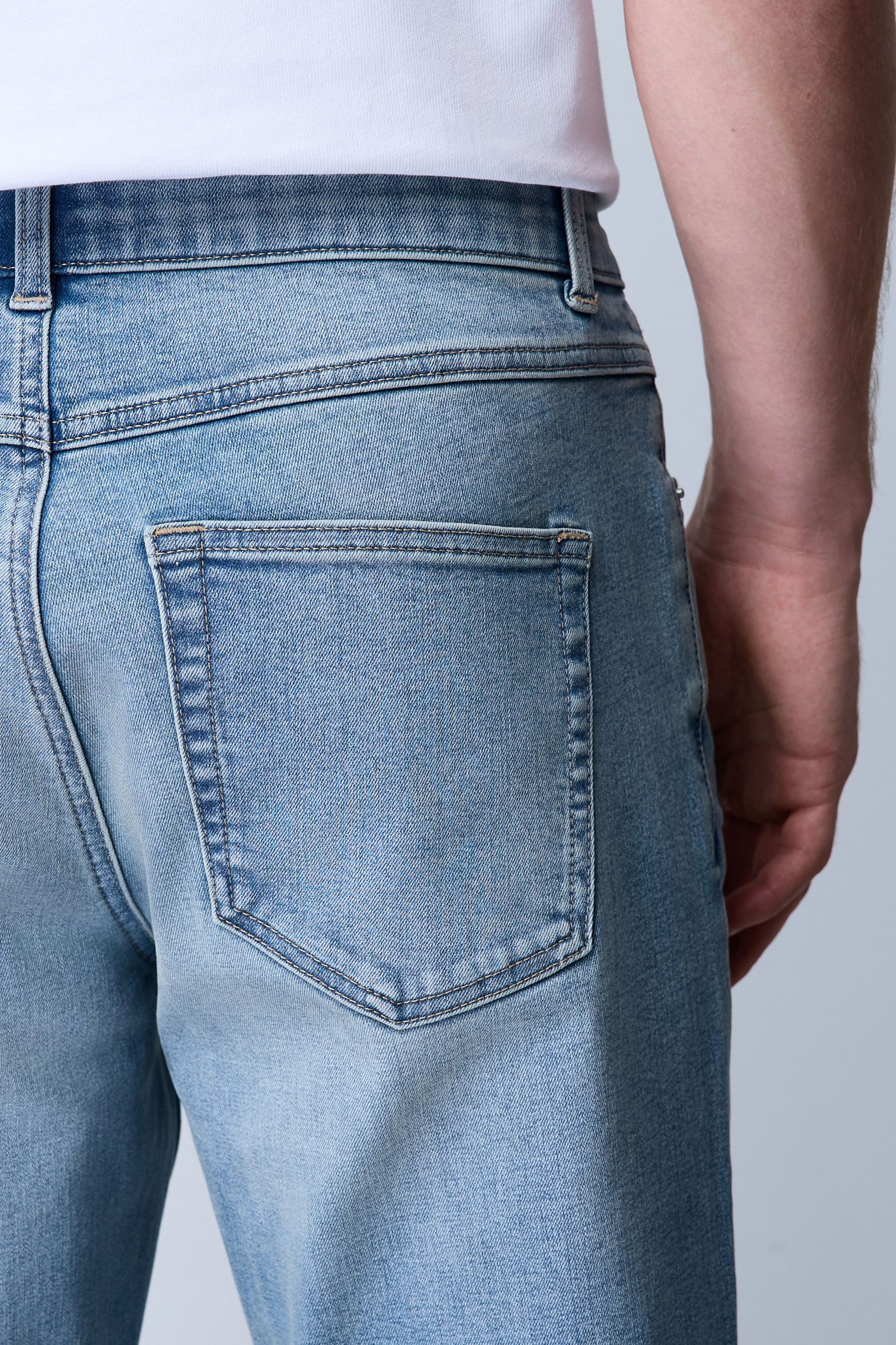 Next Slim-fit-Jeans Authentische Slim Fit Jeans (1-tlg) – Bild 5 von 5