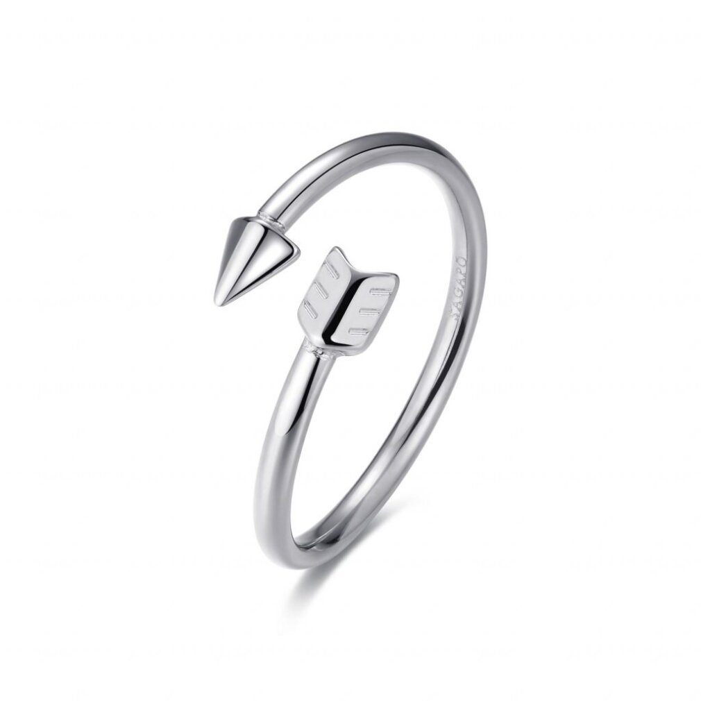 s'agapo Fingerring Playful open ring made of Click SCK142 steel