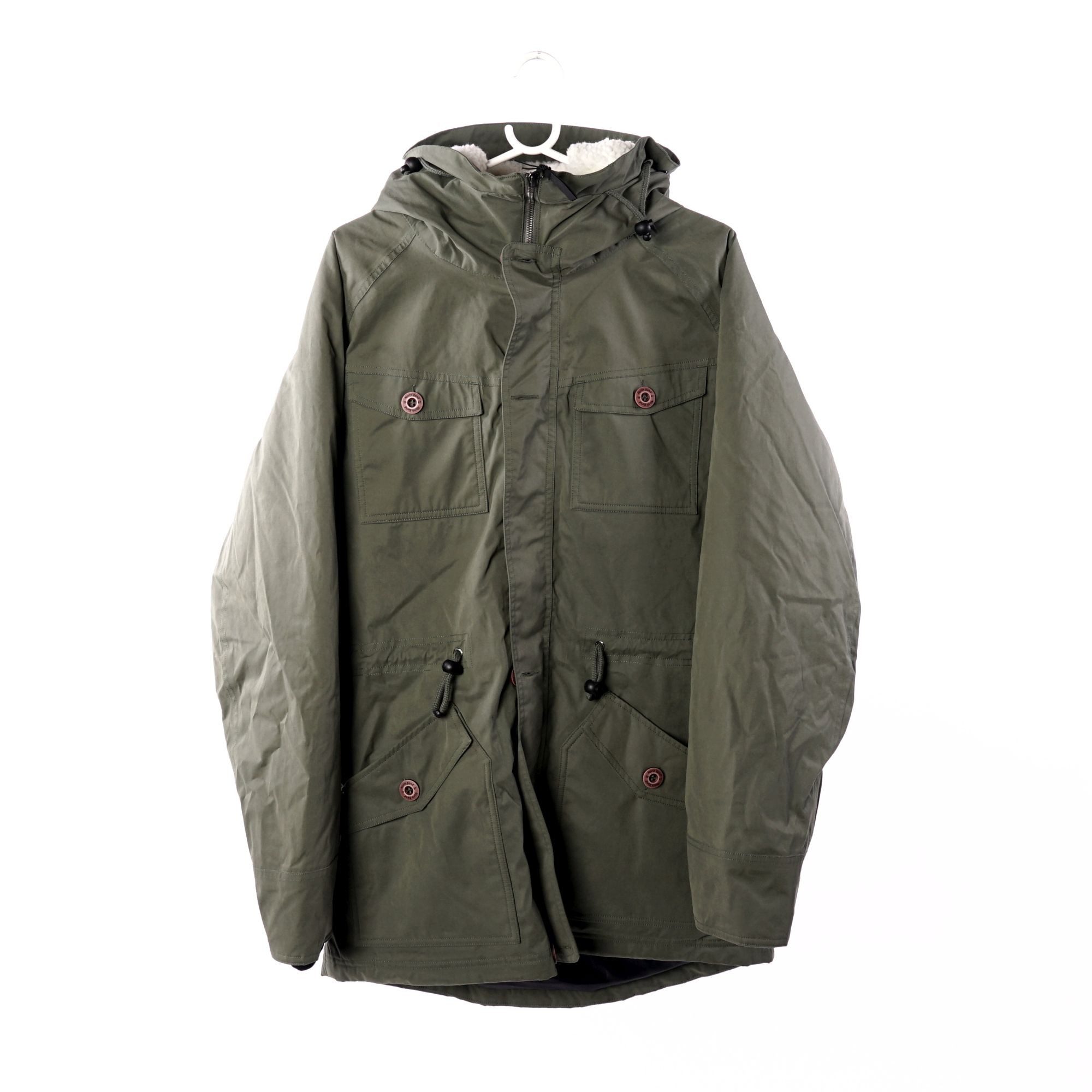 North Bend Outdoorjacke North Bend Prime Parka M,Green Utility - L -