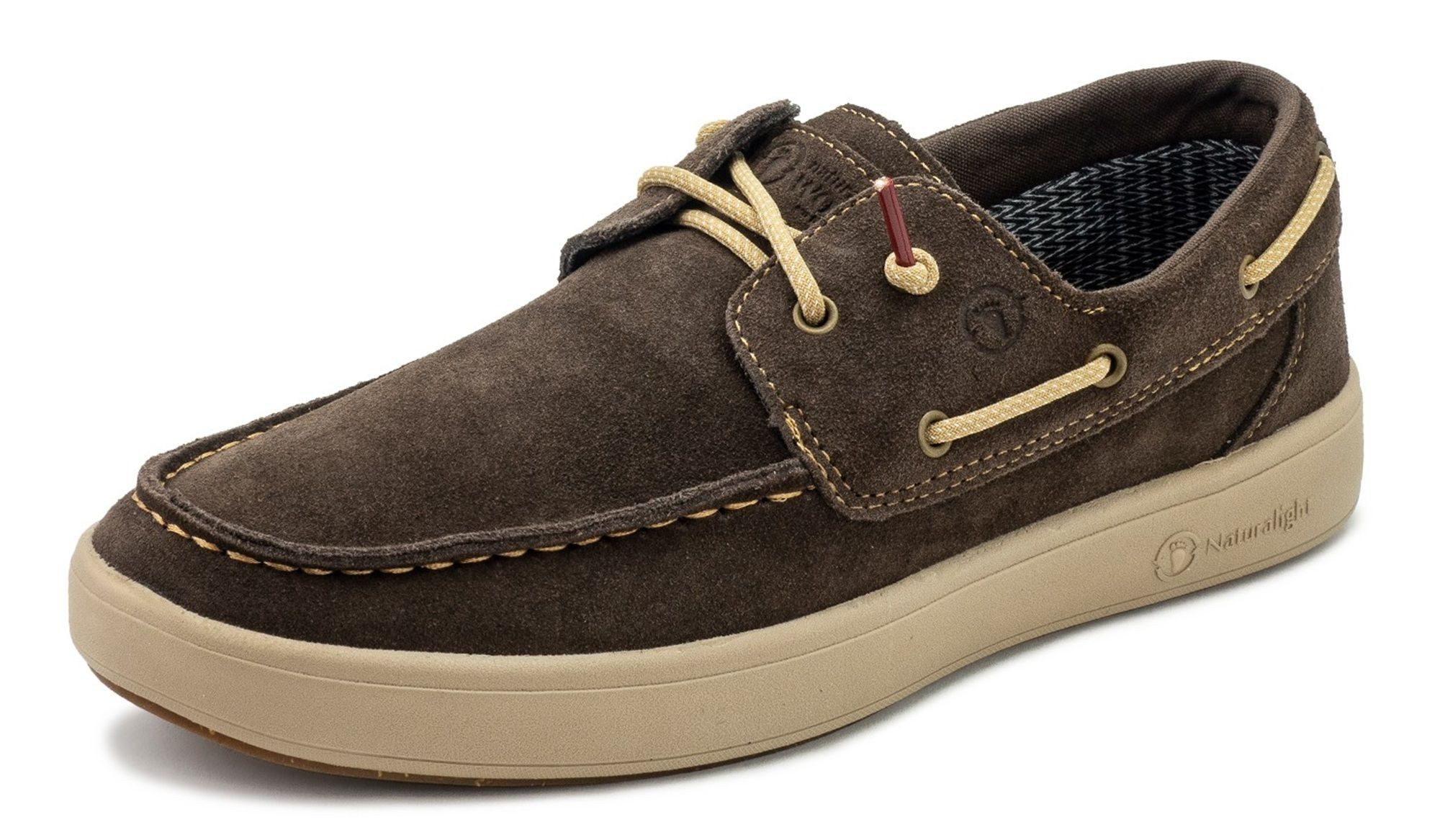 Natural World Nautico Suede Naturalight Bootsschuh