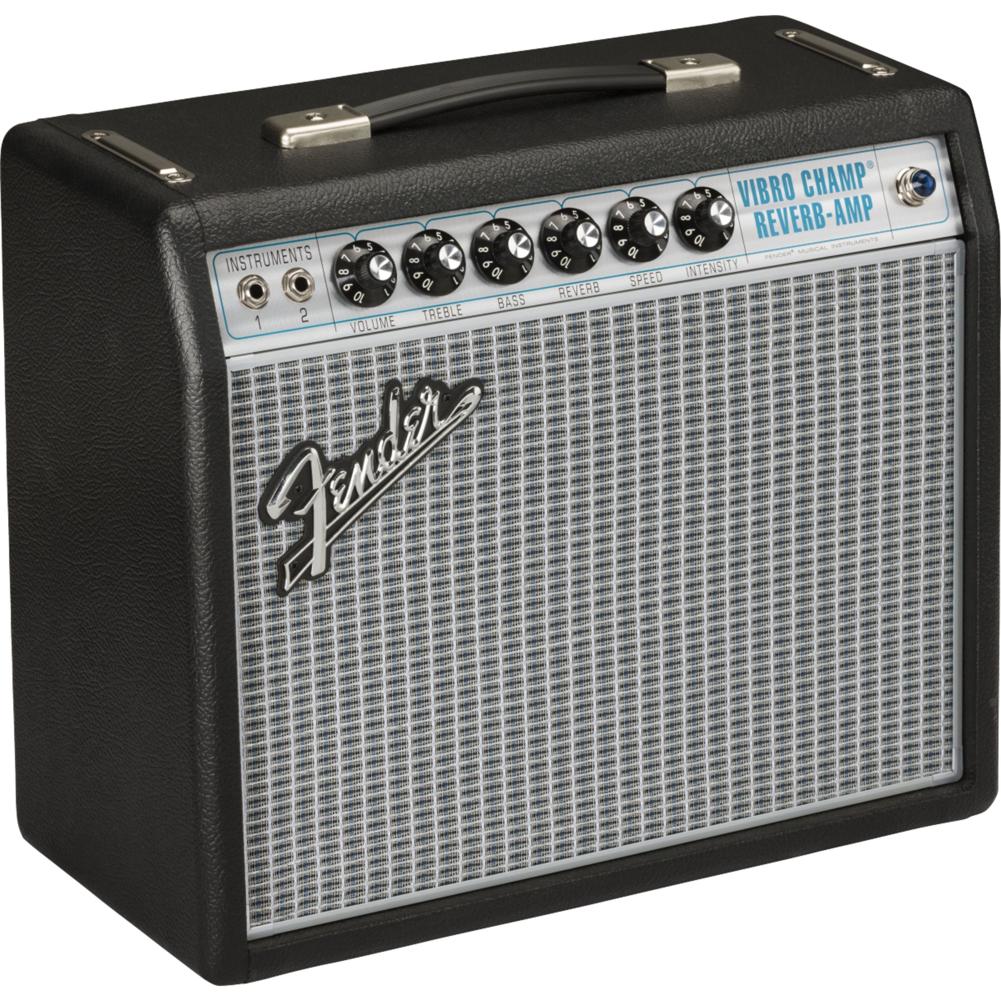Fender Verstärker (68 Custom Vibro Champ Reverb - Röhrenverstärker)