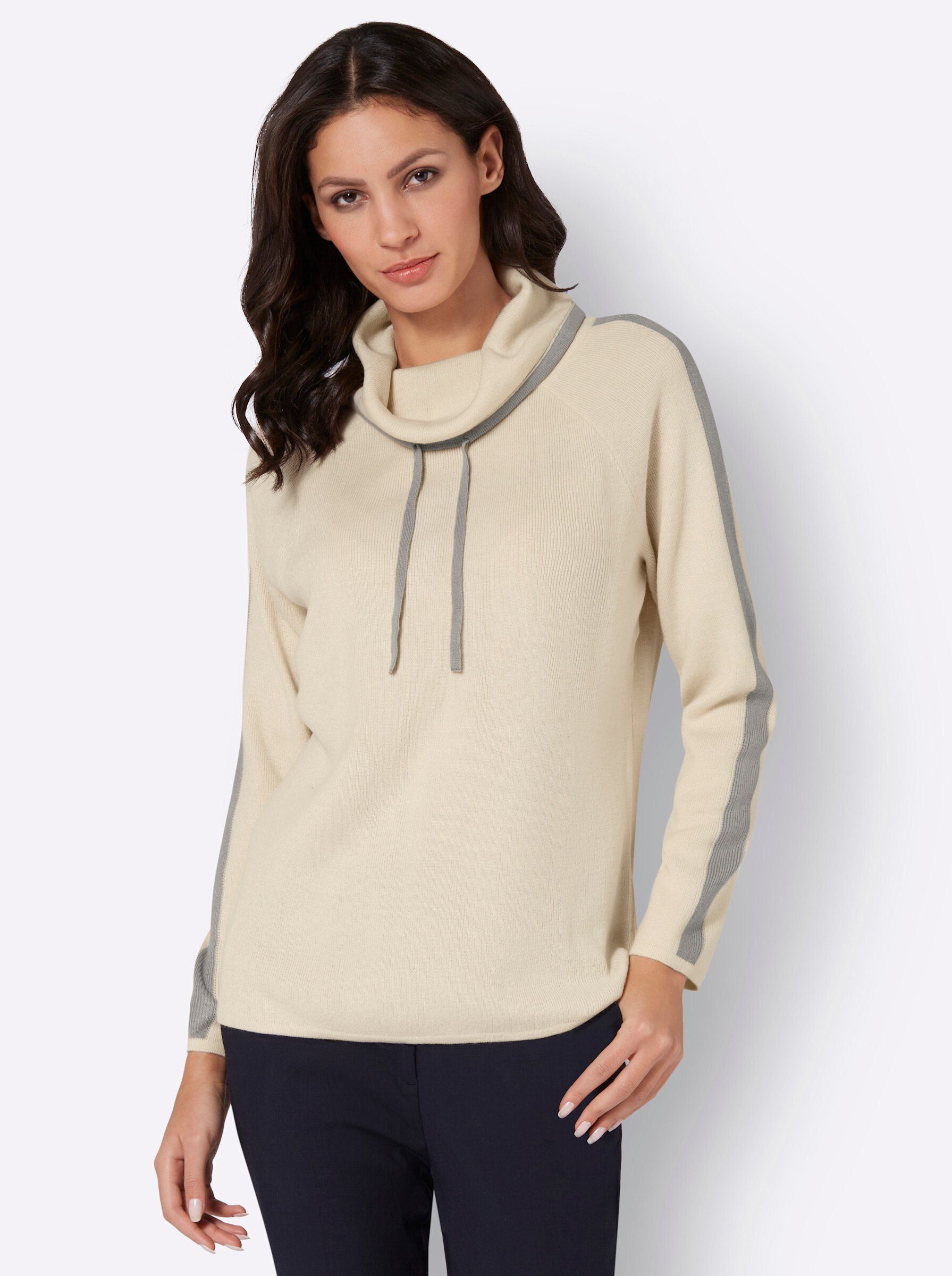 Sieh an! Strickpullover Rollkragenpullover günstig online kaufen