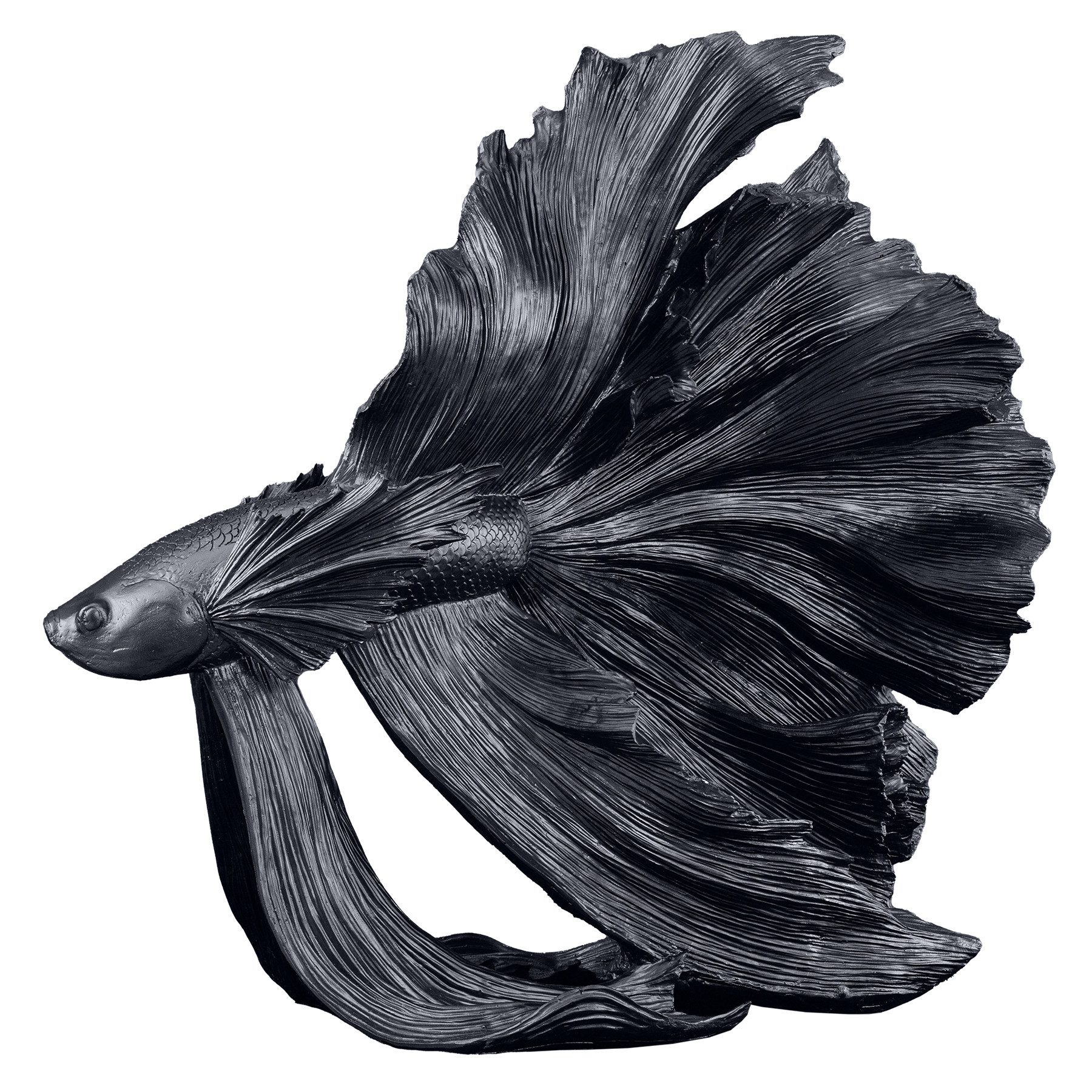 Tierfigur CROWNTAIL 60cm schwarz