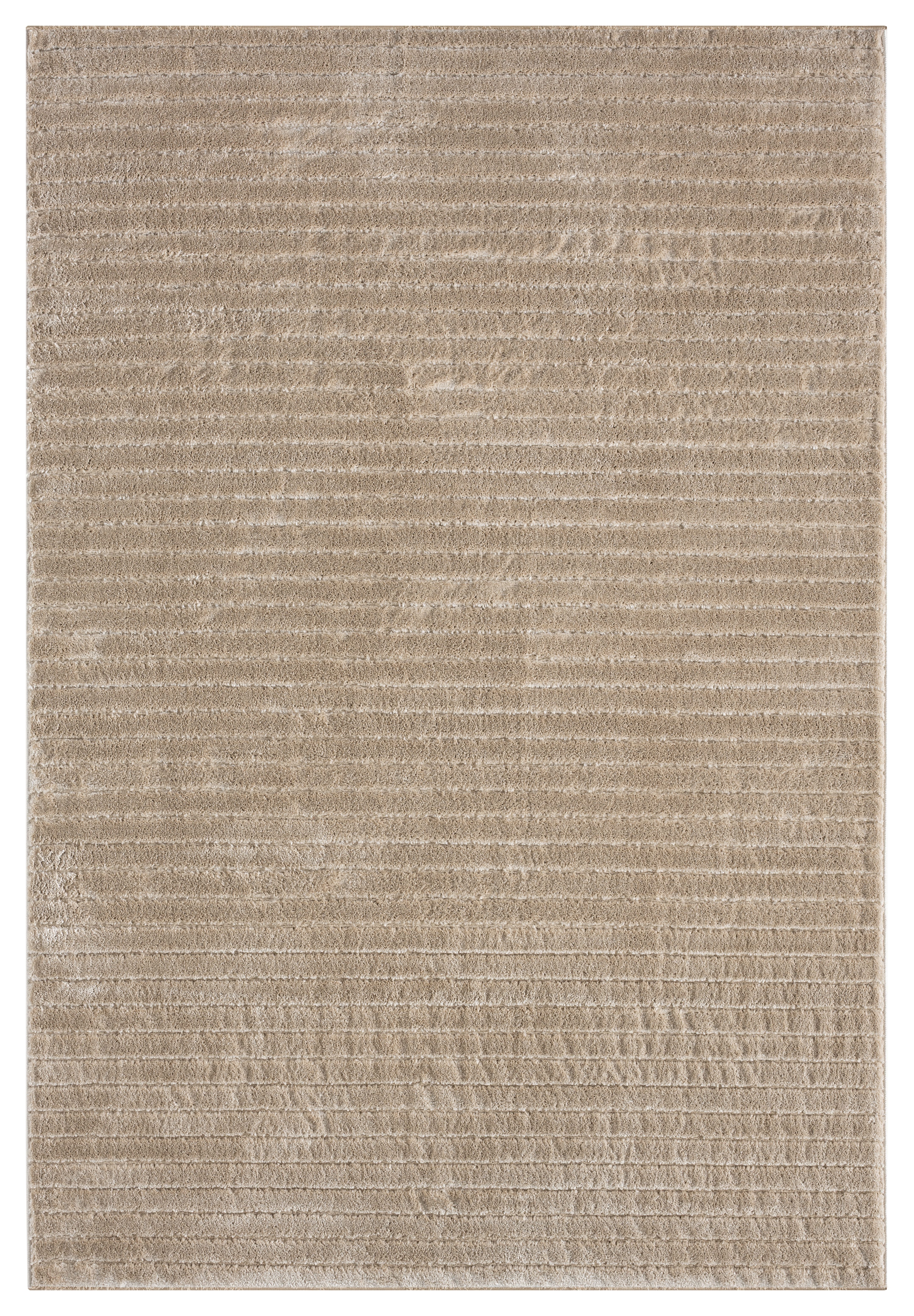 LeGer Home by Lena Gercke Teppich Selma, rechteckig, Höhe: 19 mm, Hoch-Tief-Struktur, Streifen Design, weich, Wohnzimmer, Schlafzimmer. Reduzierter Preis € 15,43. Unverbindliche Preisempfehlung € 33,99