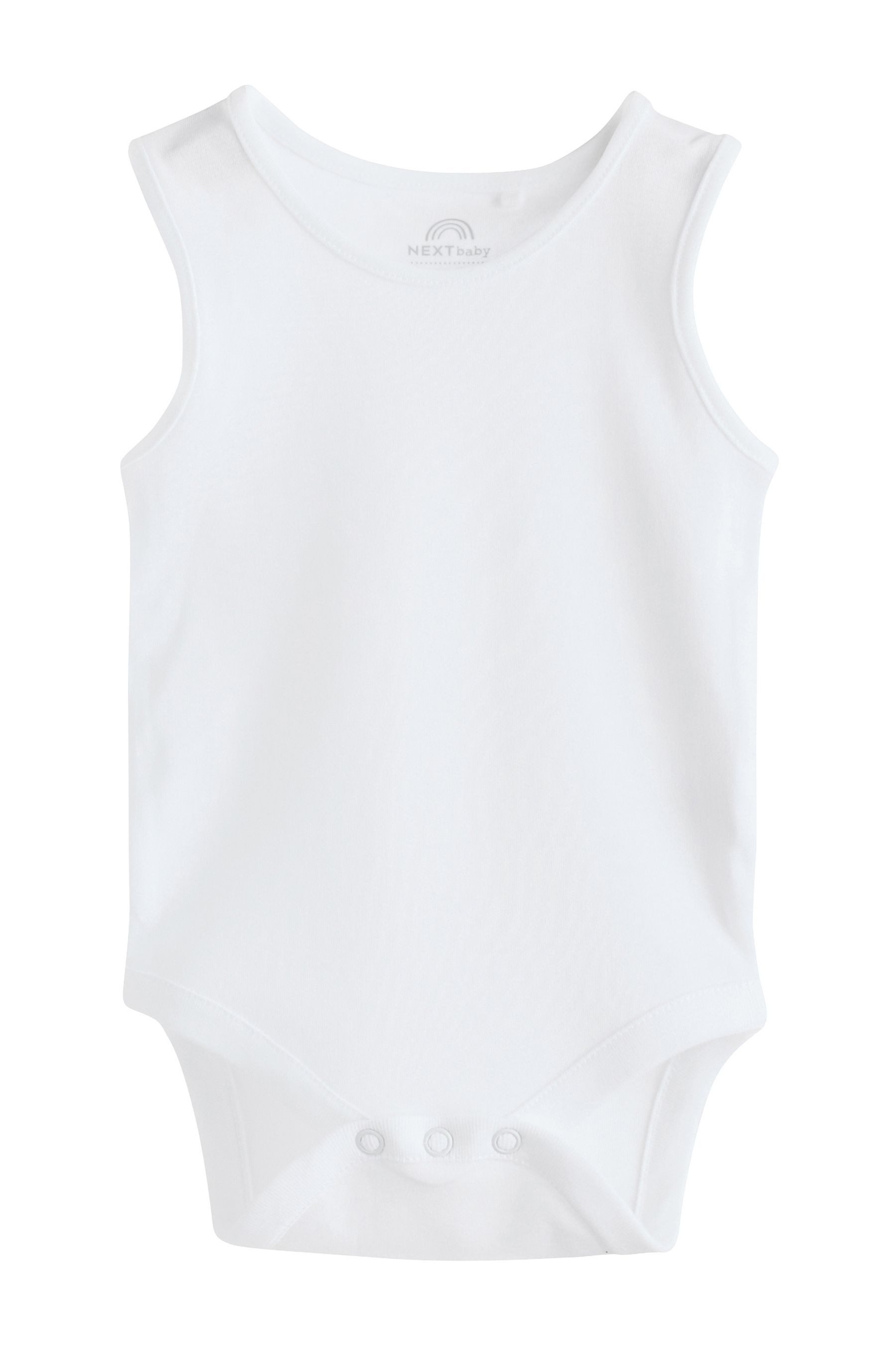 Next Body Babybodys aus Baumwolle mit Trägern, 5er-Pack (5-tlg)