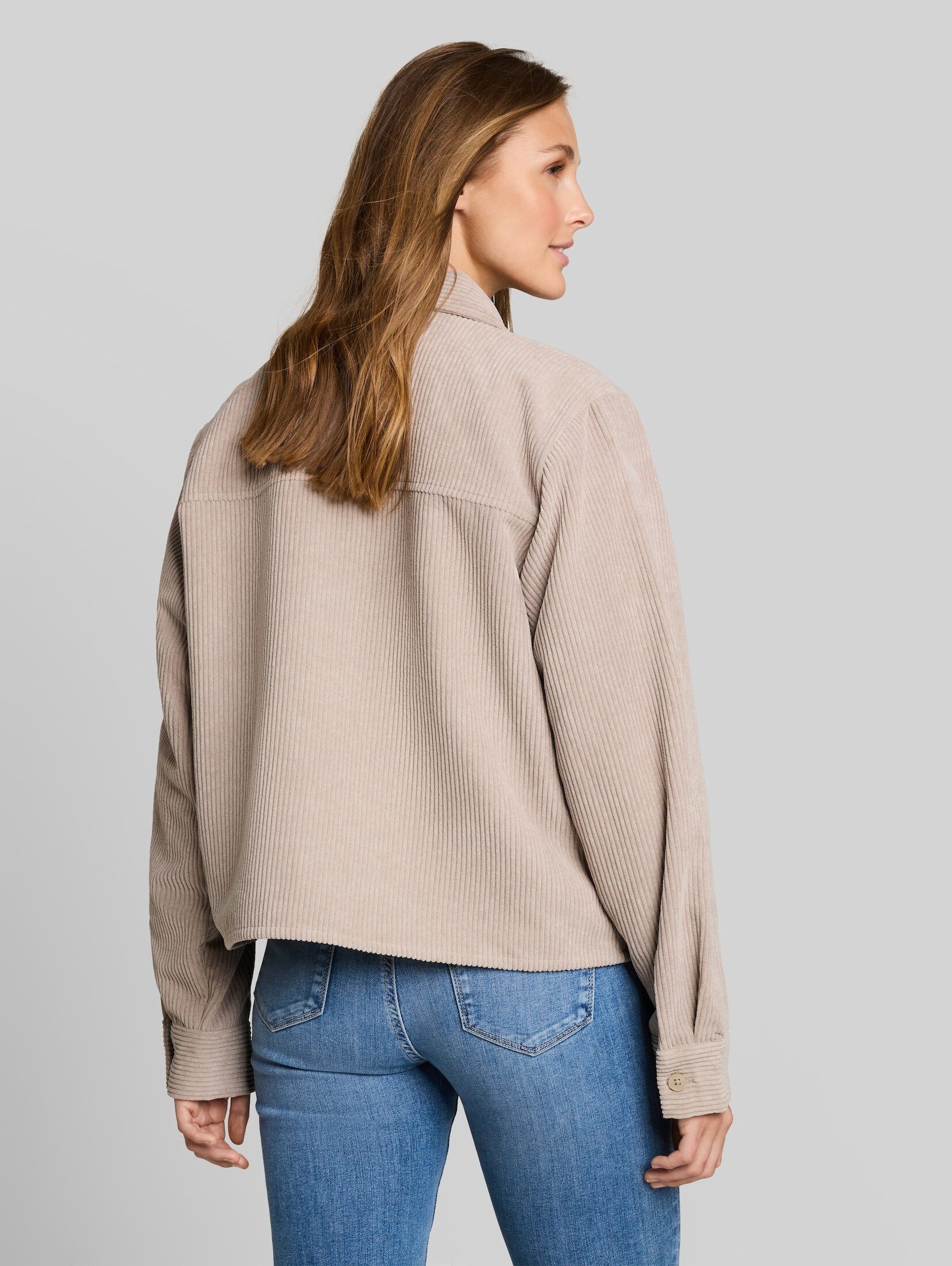 TOM TAILOR Denim Langarmbluse Blusen & Shirts Boxy Fit Cordbluse
