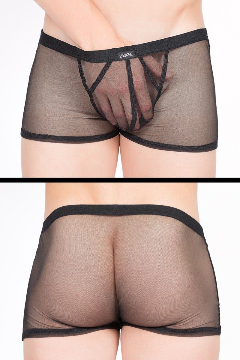 LOOK ME Boxershorts Herren-Shorts in schwarz - S günstig online kaufen