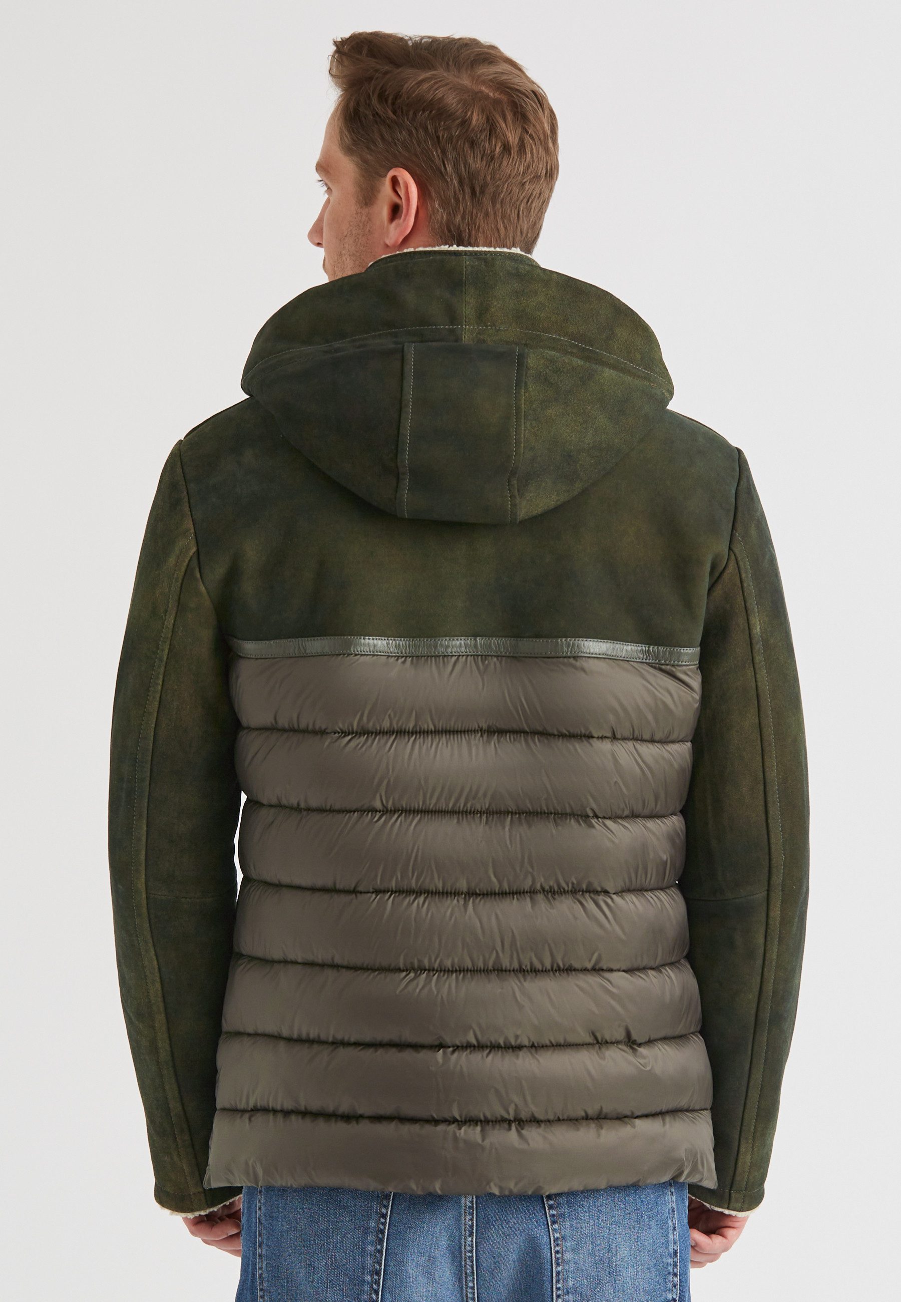Milestone Parka MSBroker Herren Jacke Mantel kurz normale Passform