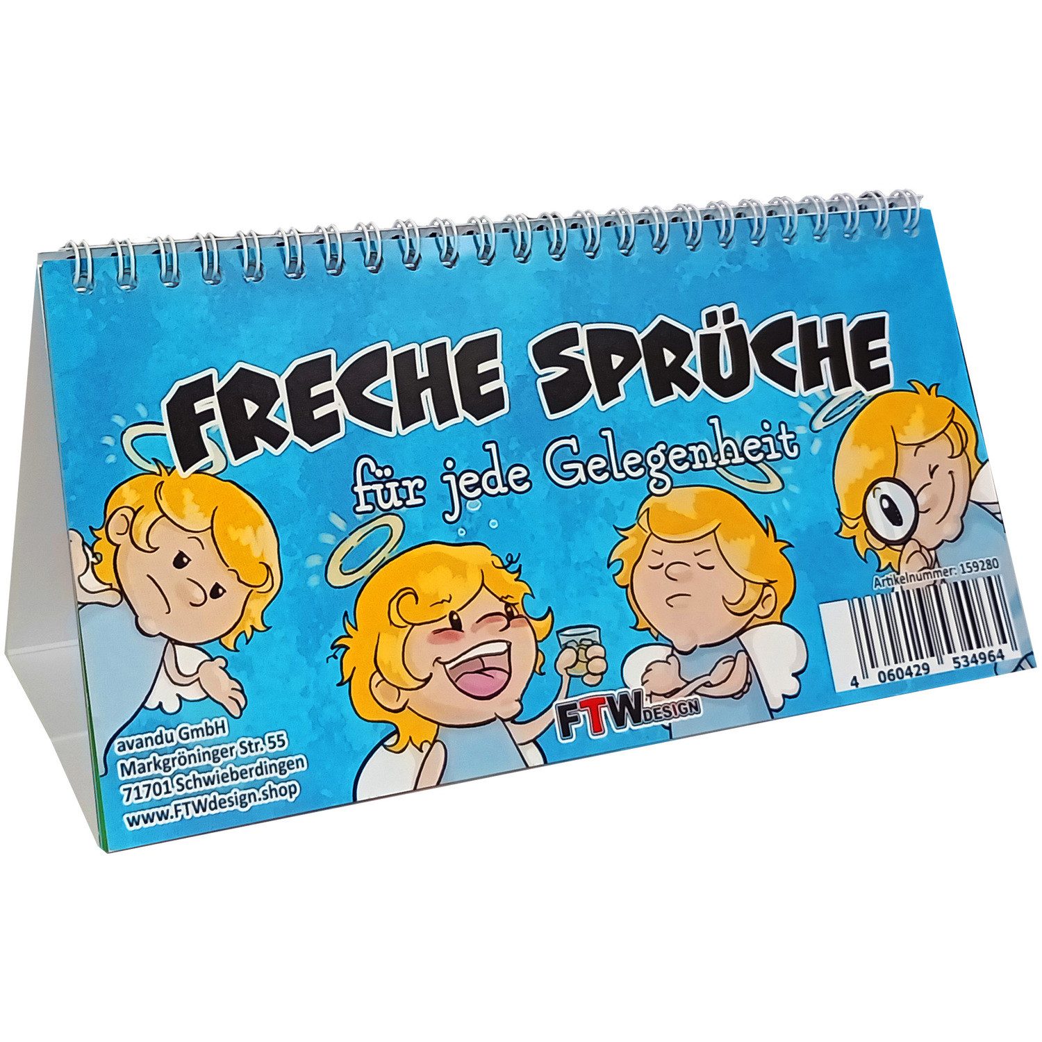 FTWdesign Postkarte Freche Sprüche für jede Gelegenheit