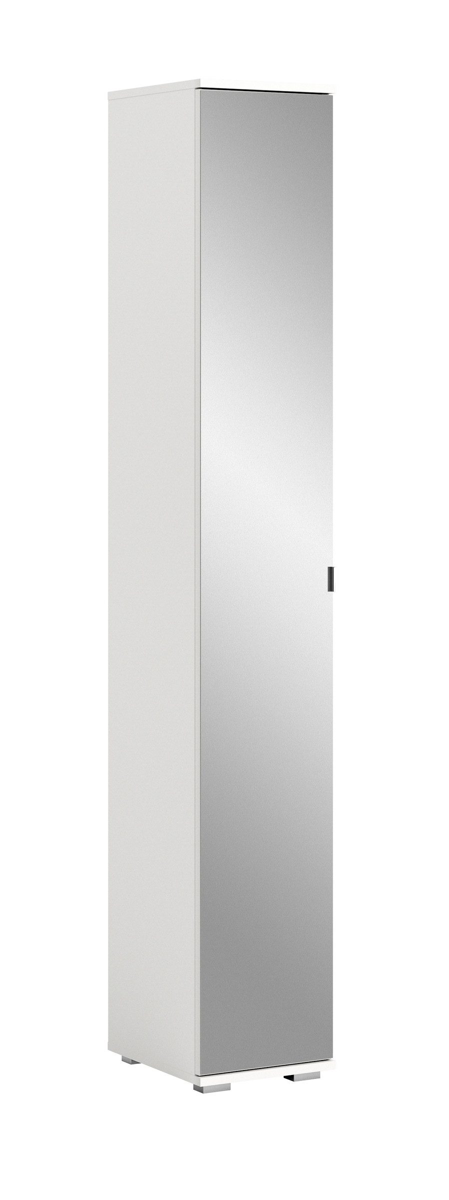möbelando Badezimmerspiegelschrank Prego 30 x 191 x 37 cm (B/H/T)