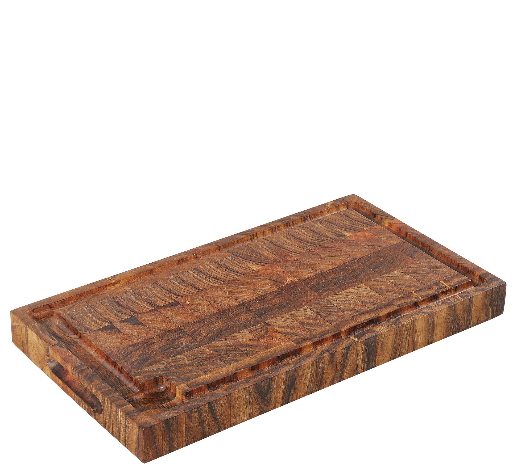 Schneidebrett Hackblock Hackbrett Schneidebrett Küchenbrett Akazie 45×25x4cm