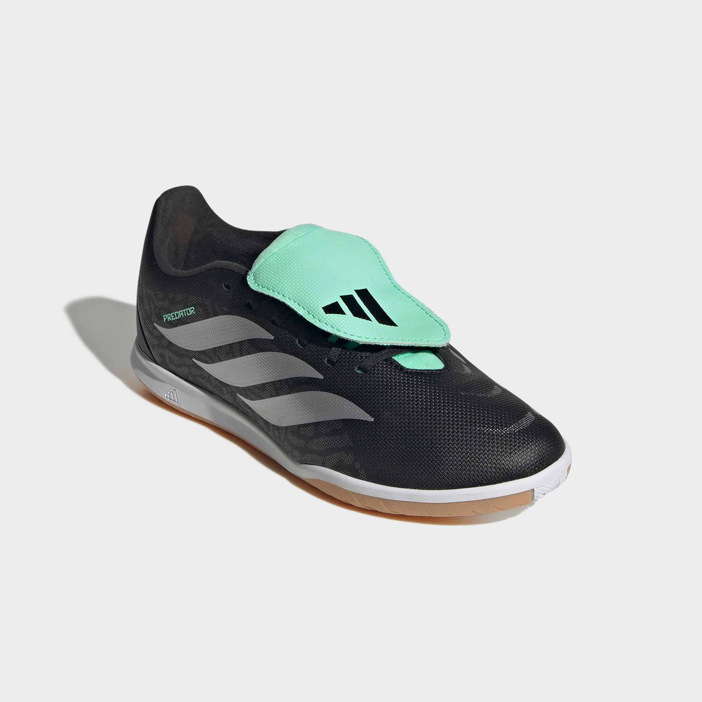 adidas Performance PREDATOR CLUB SALA KIDS, UMSCHLAGBARE ZUNGE Fußballschuh für Hallenboden, für Jugendliche & Kinder