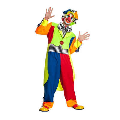 Kostümplanet Clown-Kostüm »Clown Kostüm Herren bunt«