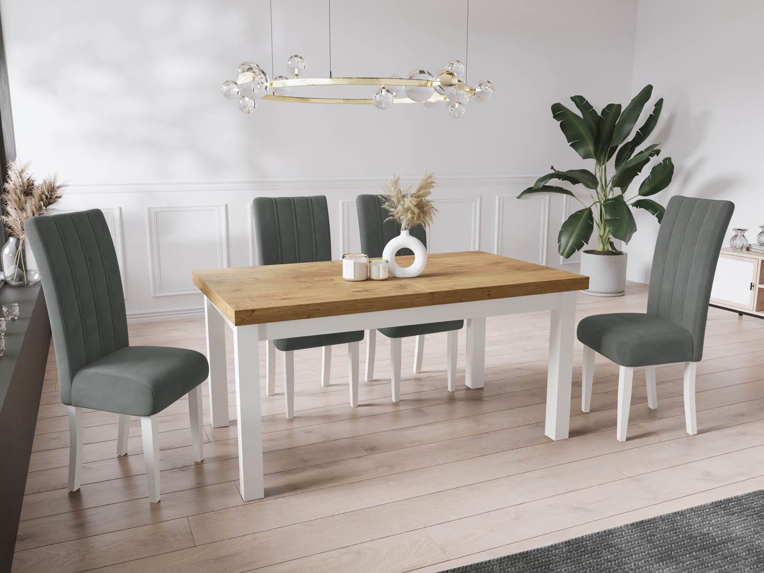 WFL GROUP Esstisch Avena (5 Gr. günstig online kaufen