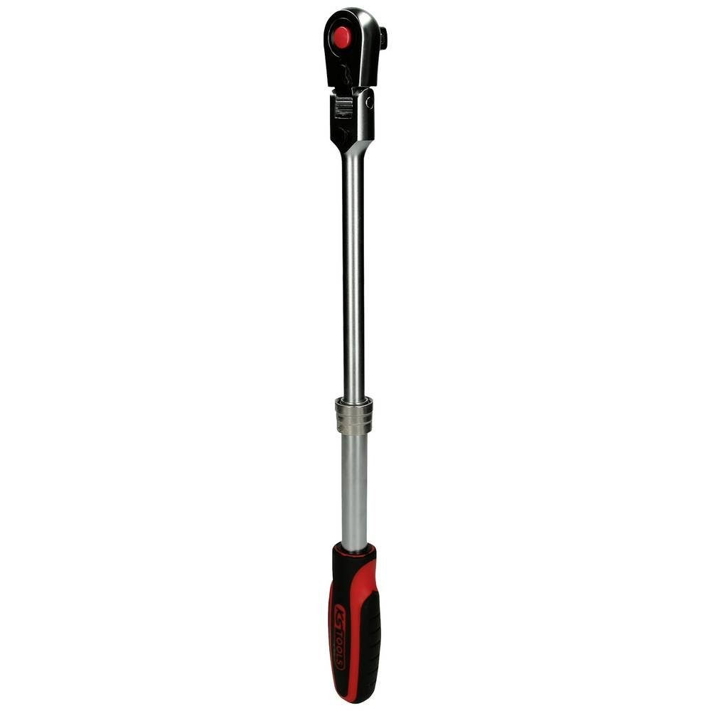 KS Tools Ratsche 1/2″ SlimPOWER Teleskop-Gelenk-Umschaltknarre, 72