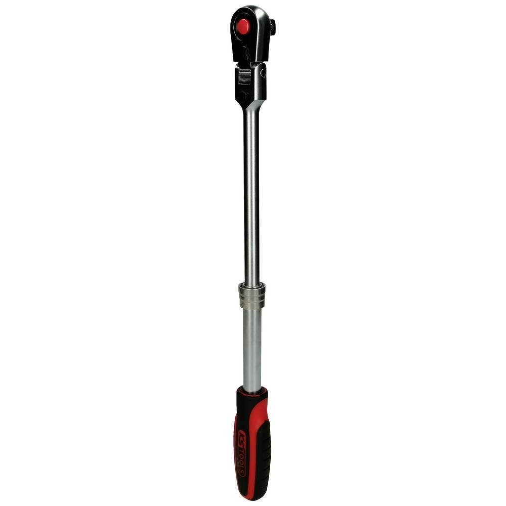 KS Tools Ratsche 1/2″ SlimPOWER Teleskop-Gelenk-Umschaltknarre, 72 Zahn 914.1220