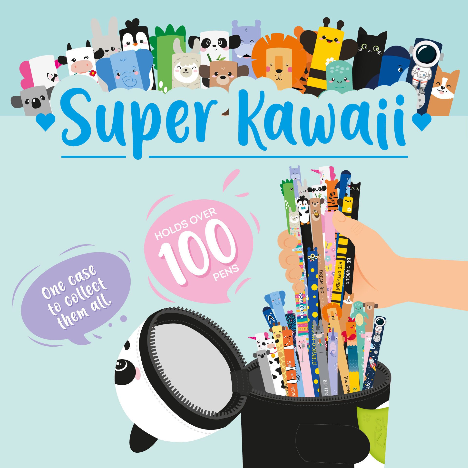 Legami Federmäppchen LEGAMI Tischstiftehalter Super Kawaii PANDA