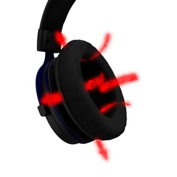 uRage Gaming-Headset "SoundZ 900 DAC", schwarz, 3 Equali Gaming-Headset (Lautstärkeregler)