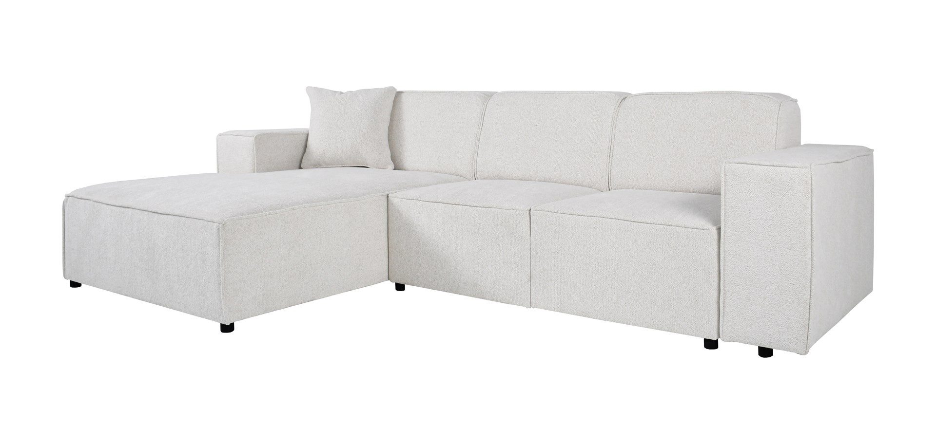 Beautysofa Ecksofa PEDRO, Breite: 267cm, viele günstig online kaufen