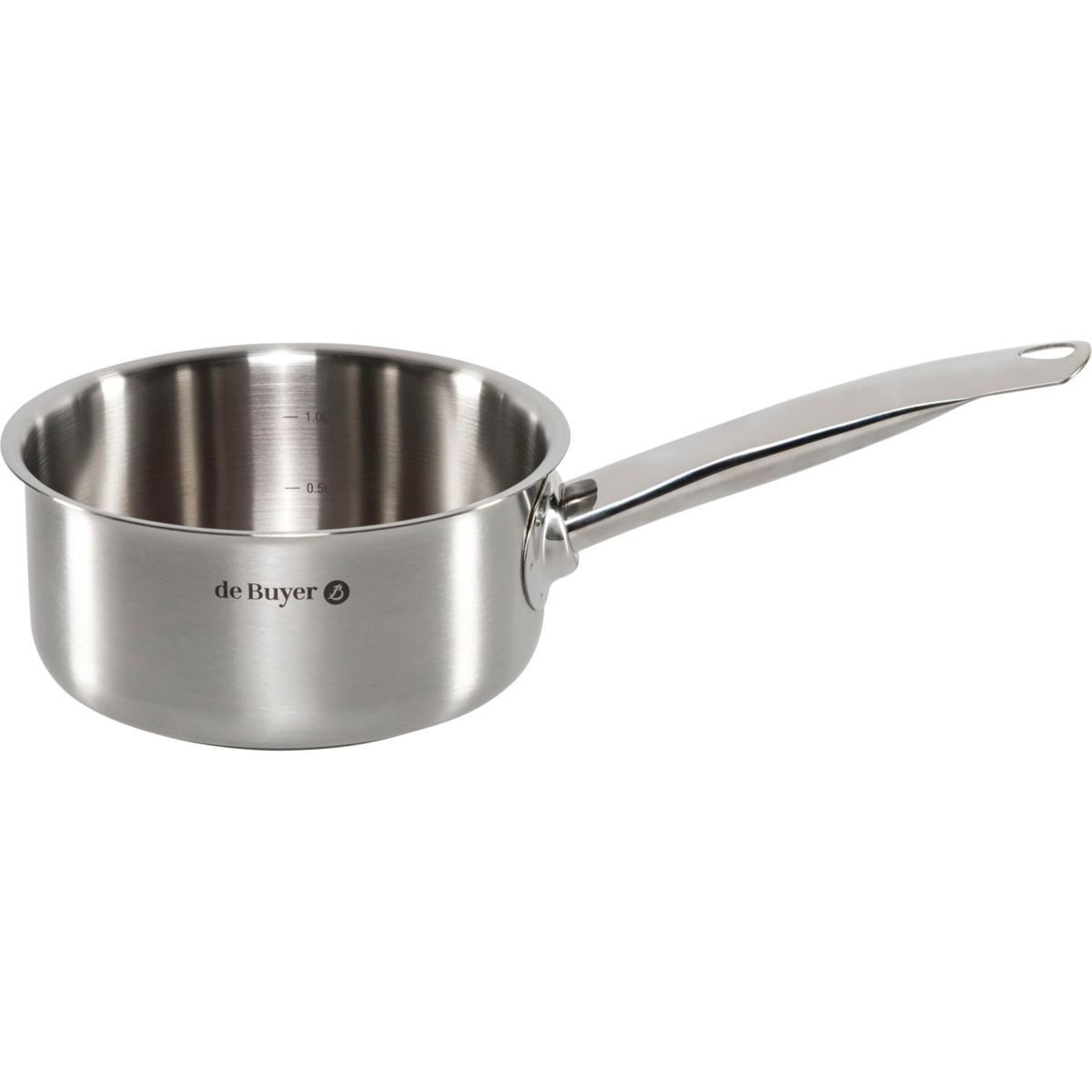 De Buyer Casserole Prim'Appety Ø16cm - Cuivre Ou Inox Haute Qualité Pour Une Cuisson Parfaite