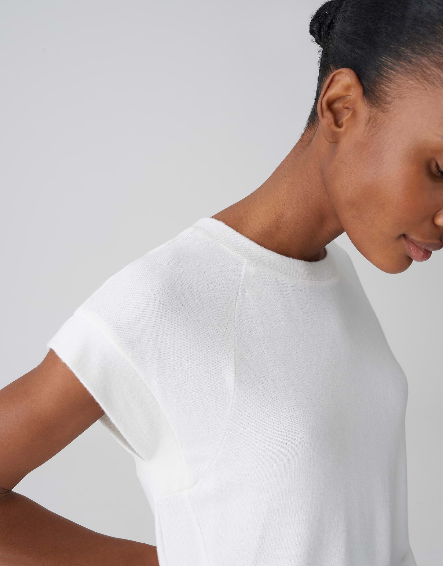 OPUS Kurzarmshirt Jerseyshirt aus Viskosemix Weiche Oberfläche, Pull-on, breiter Saum – Bild 4 von 5