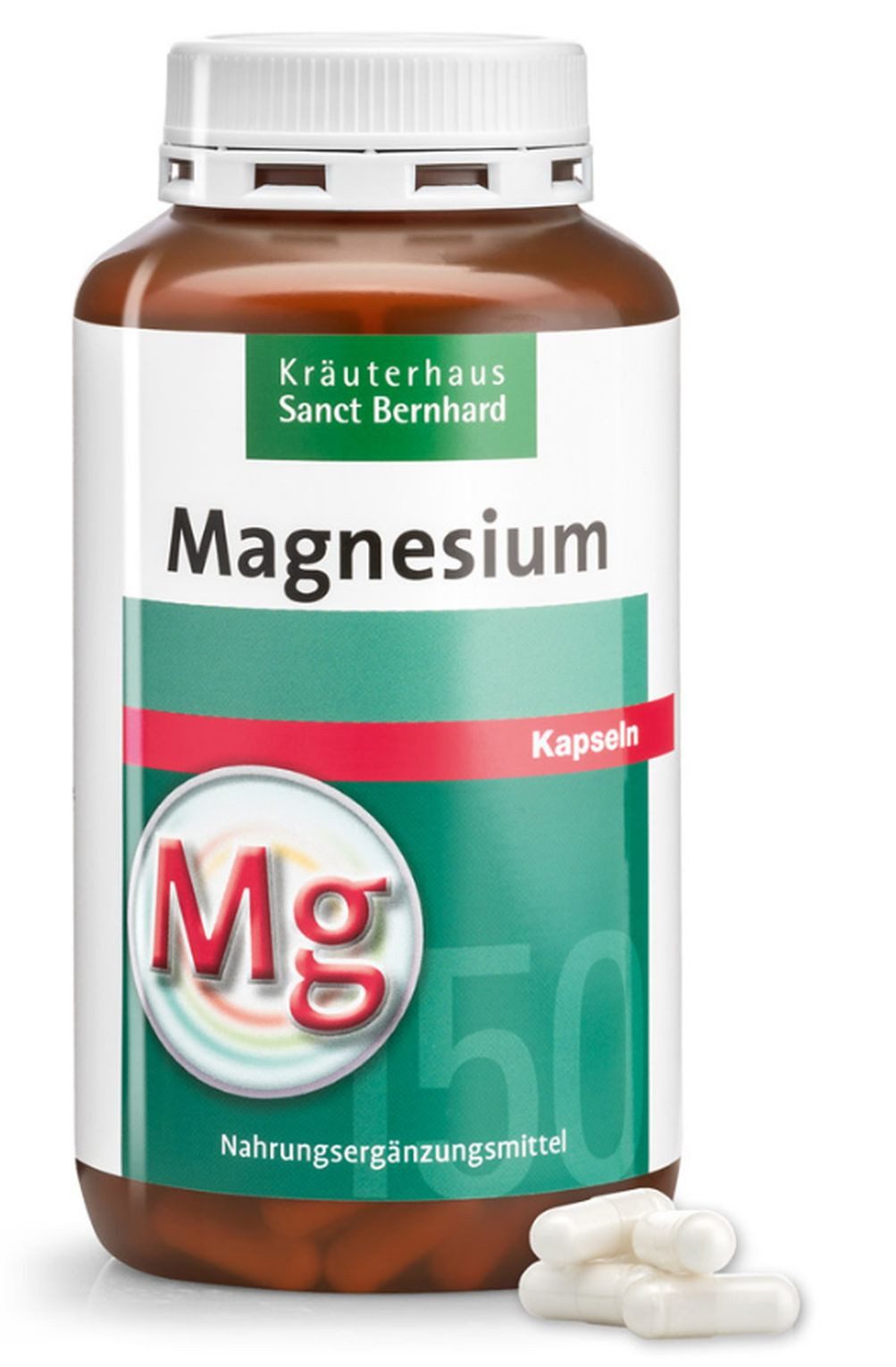 Sanct Bernhard Sanct Bernhard Magnesium-Kapseln - 300 Kapseln Kapseln