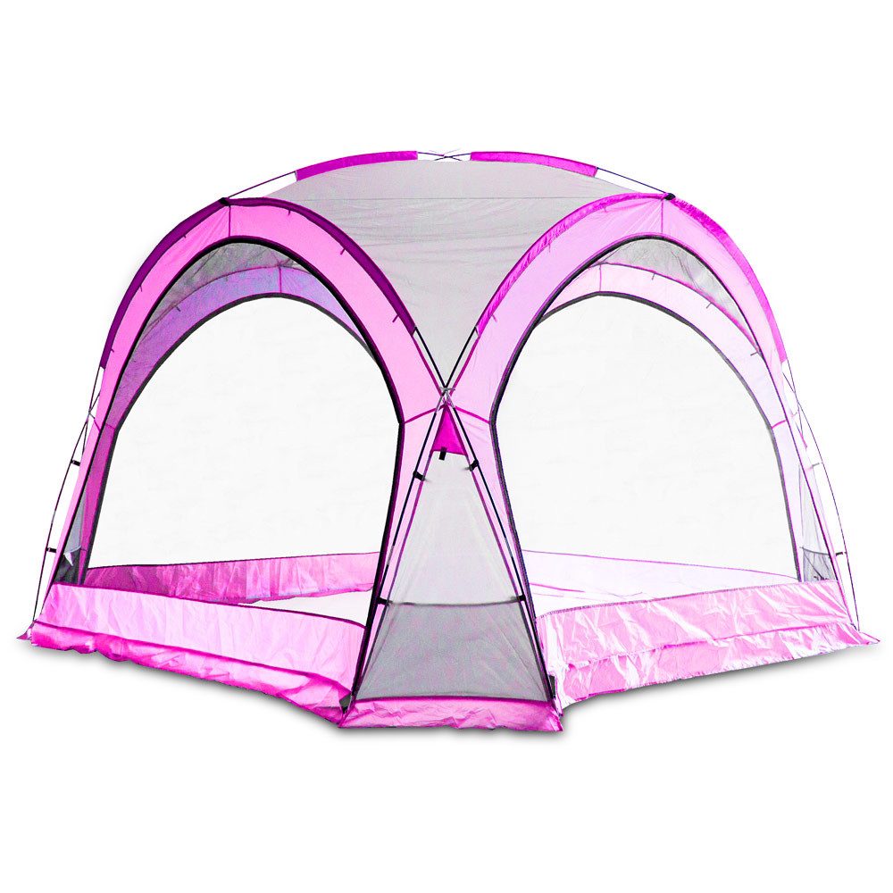 Bituxx Partyzelt Pavillon Partyzelt Pink, (MS-18801)