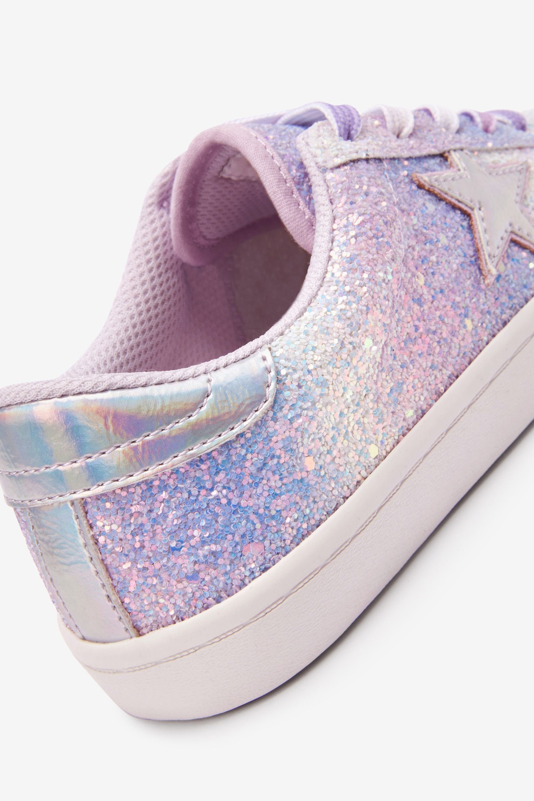 Star Sneaker zum Next Lilac Purple Sneaker (1-tlg) Schnüren