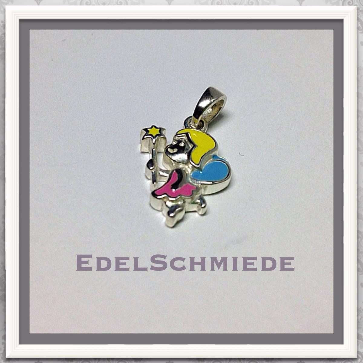 Kettenanhänger Edelschmiede925 kleine Zauberfee als Kettenanhänger 925 Silber
