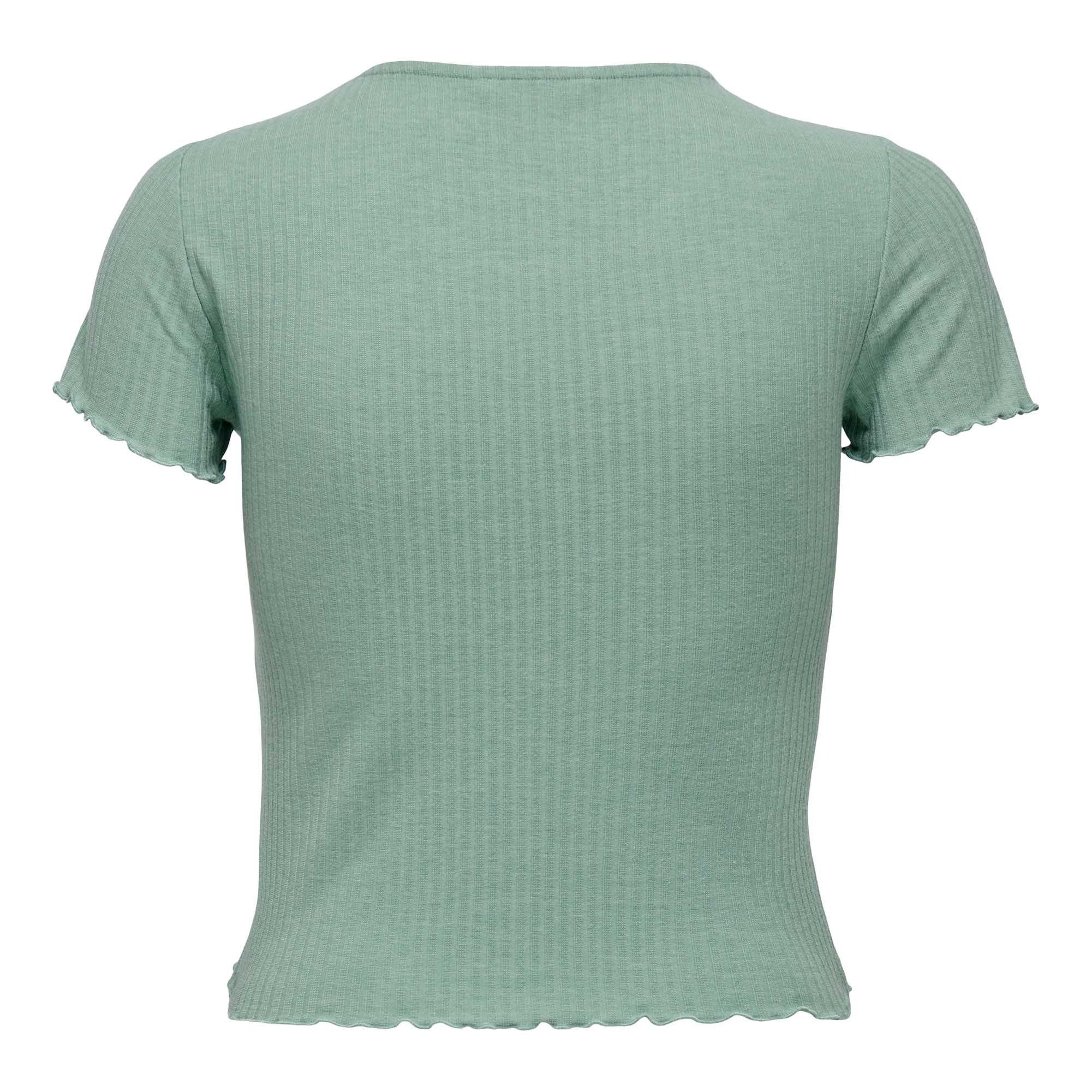 ONLY T-Shirt Damen T-Shirt 1er Pack Polyester ONLEMMA SHORT TOP (Packung, 1 günstig online kaufen