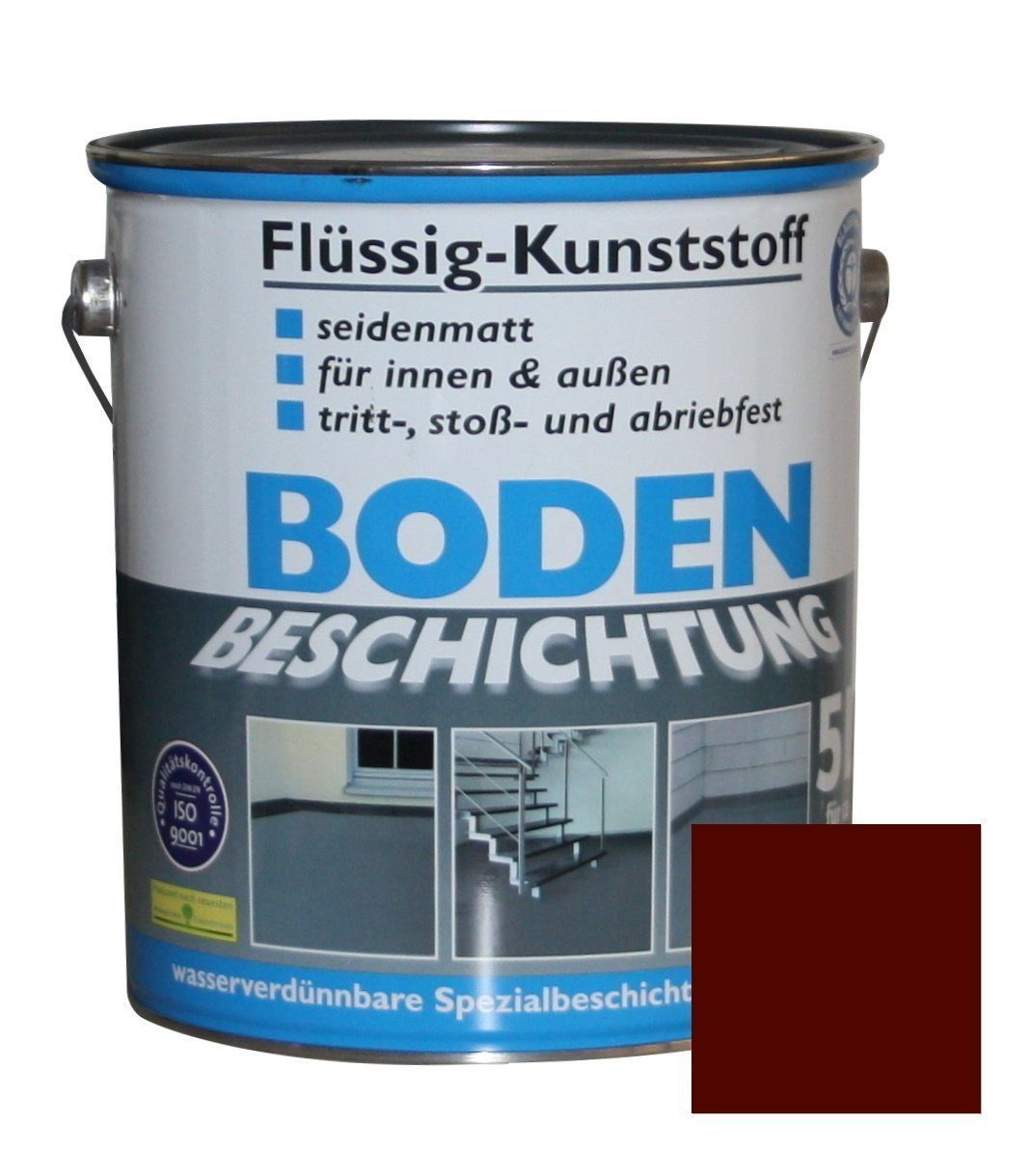 Wilckens Farben Bodenversiegelung Bodenbeschichtung Rotbraun 5 Liter