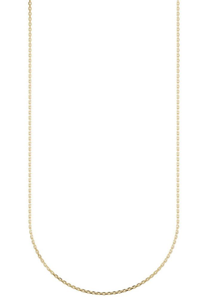 Firetti Gold Halskette Anlass Jeans, Goldkette Shirt, 375 Geburtstag Schmuck gelbgoldfarben Halsschmuck zu Geschenk Ankerkette, Collierkettchen Sneaker! Kleid, Weihnachten