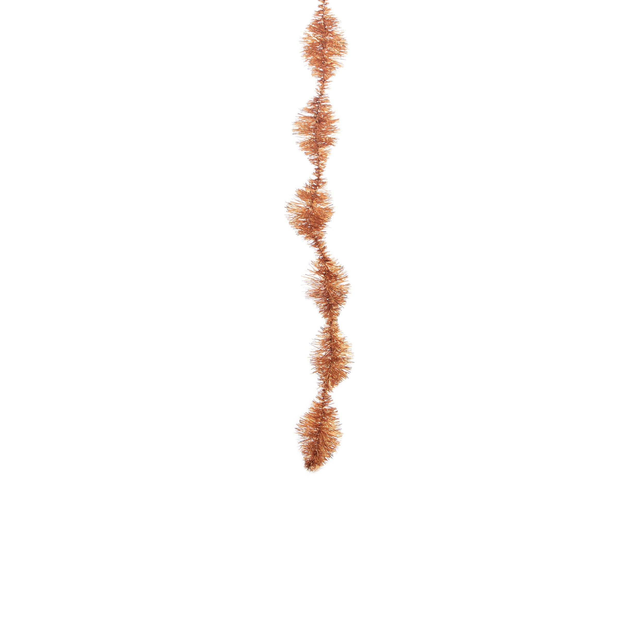 DekoPrinz® Girlanden Weihnachtsschmuck künstlich, Gold, Ø50mm x 6m