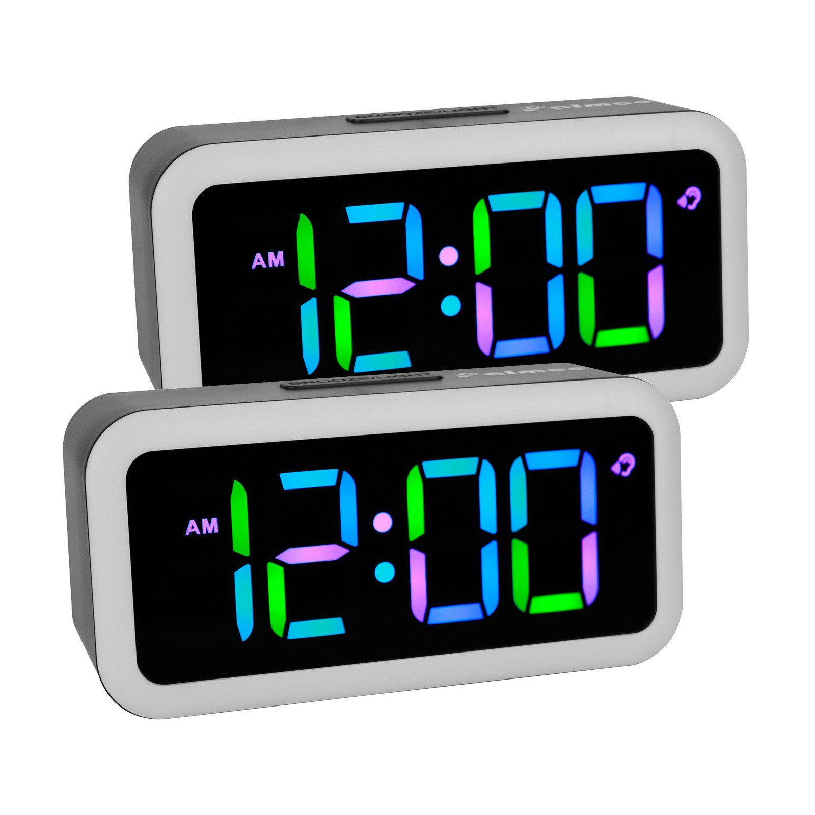 BlingBin Kinderwecker LED Digitaler Wecker RGB günstig online kaufen