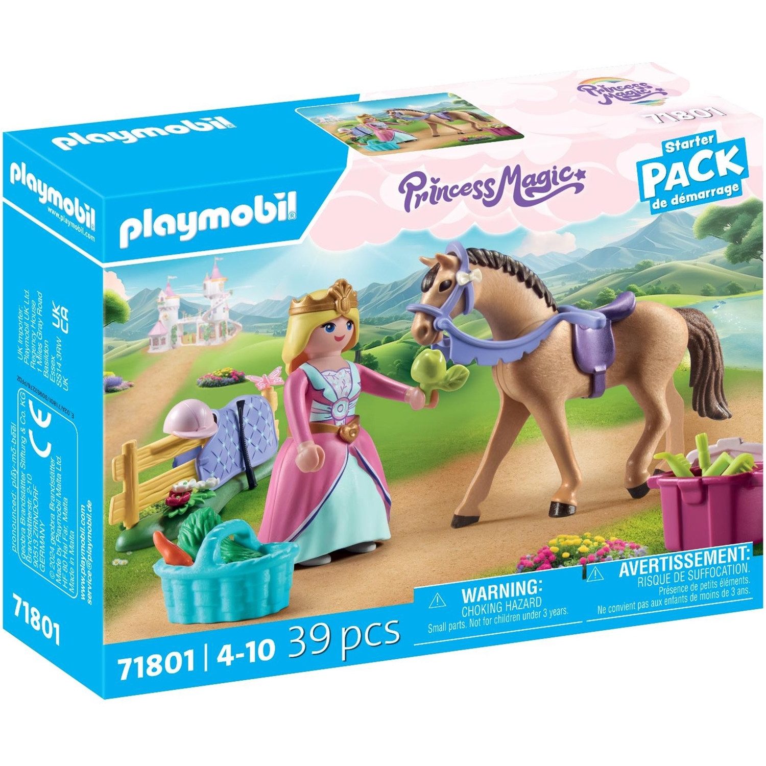 Playmobil® 71801 Starter Pack Prinzessin mit Pferd Konstruktions-Spielset