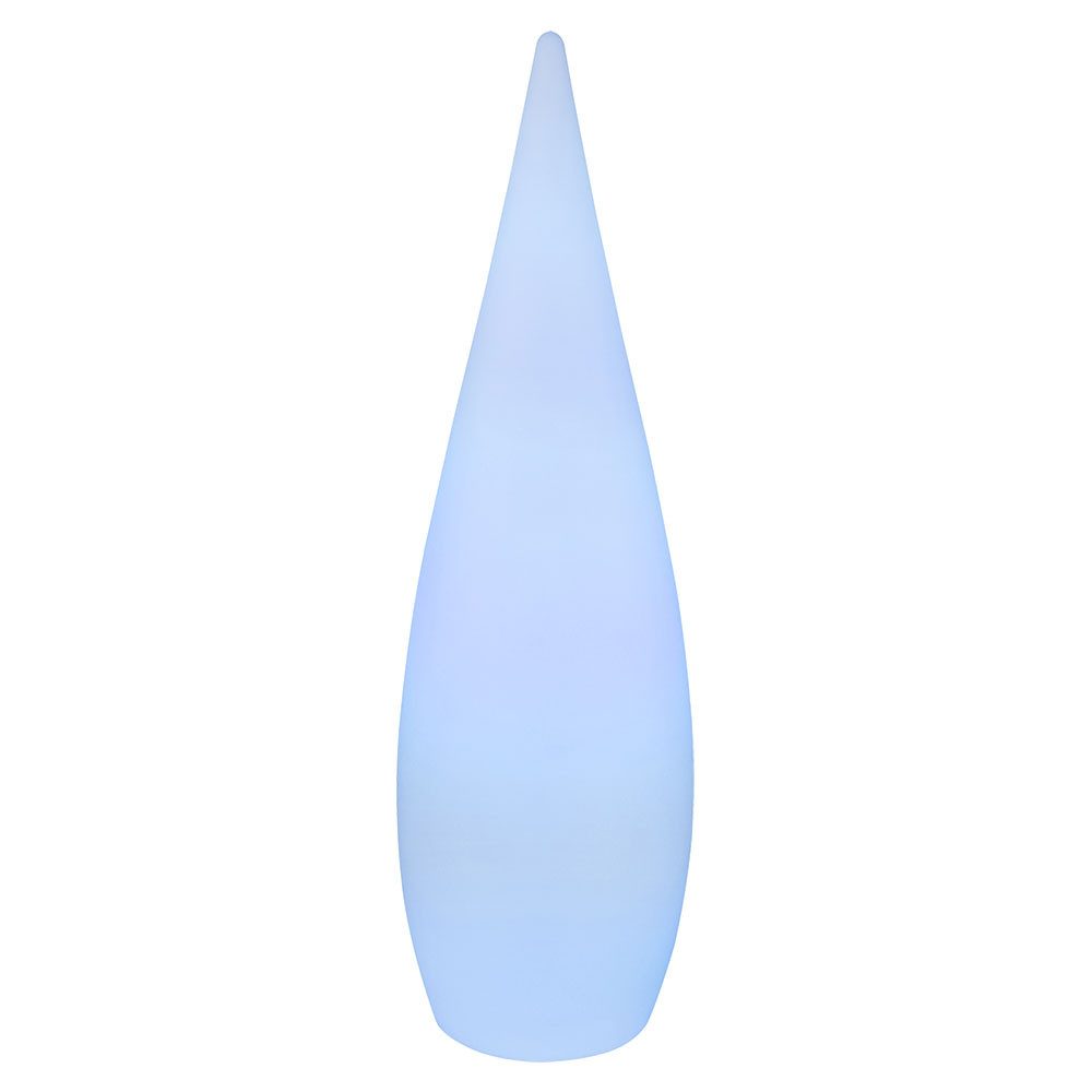 GLOBO LIGHTING Smarte LED-Leuchte, Leuchtmittel inklusive, Warmweiß, Neutralweiß, Tageslichtweiß, LED RGB Außen Stehleuchte App Steuerung Fernbedienung dimmbar D 37 cm