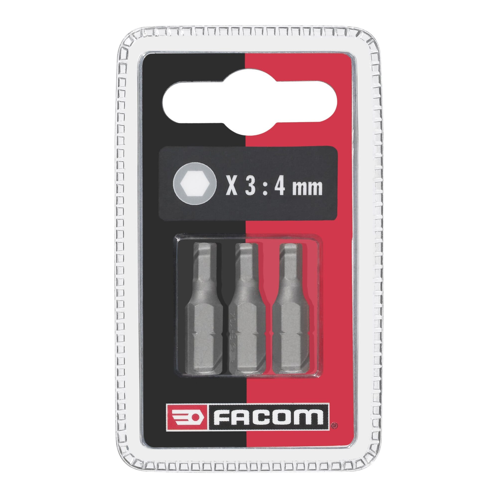 Facom Bit-Set Facom Bits Serie 1 - Sechskant 6mm 3-tlg