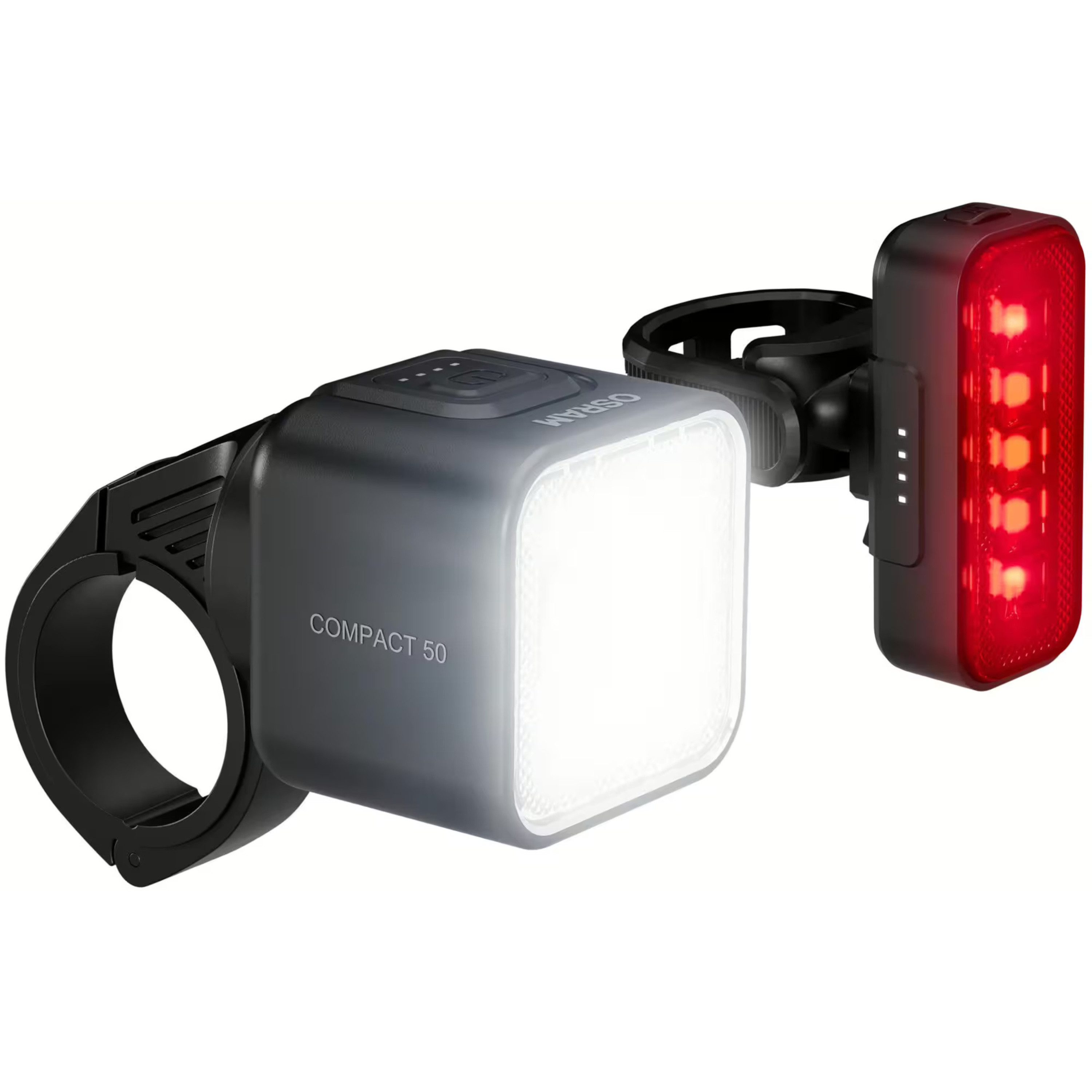 Fahrradbeleuchtung LED Fahrradleuchten-Set Bike Compact 50