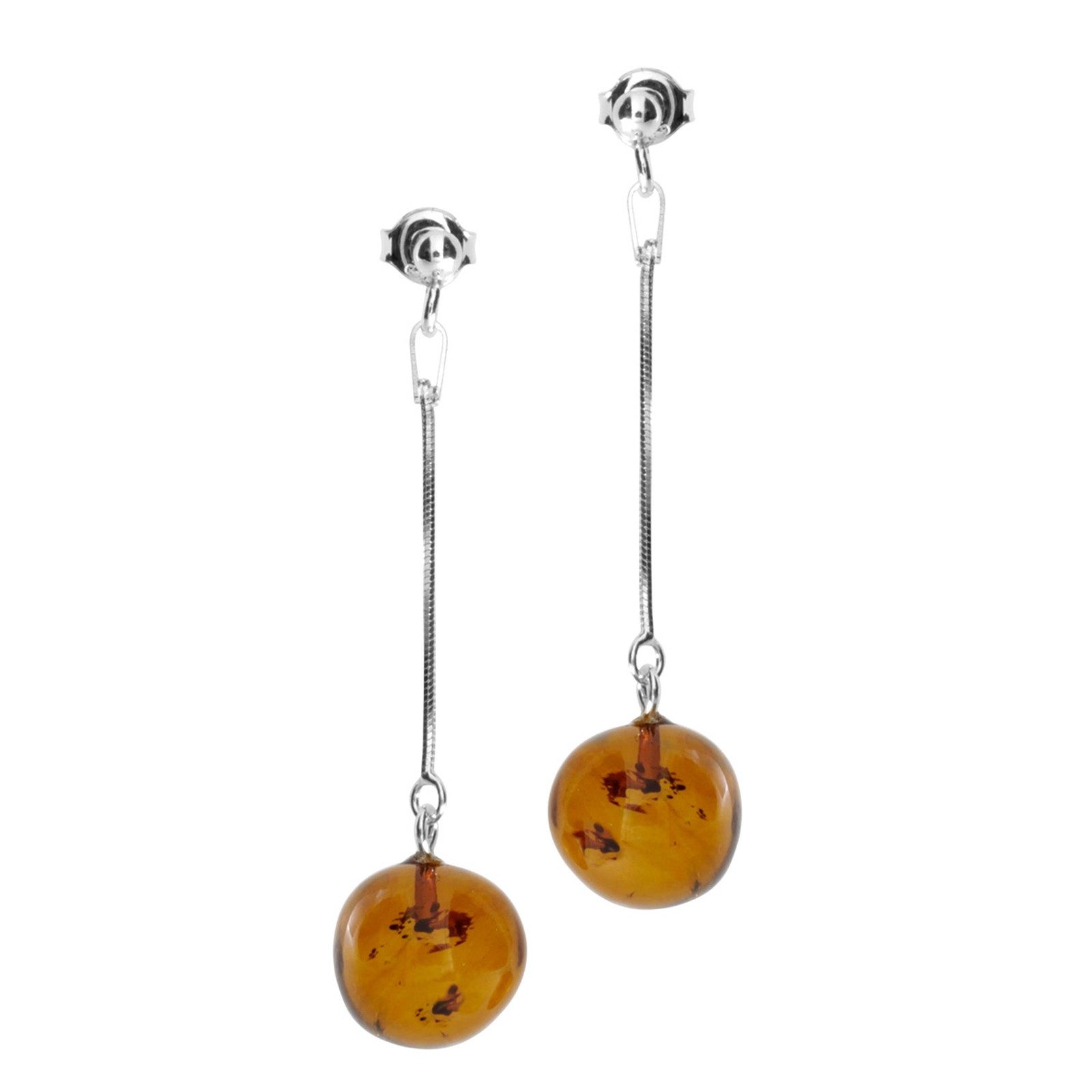 OSTSEE-SCHMUCK Paar Ohrhänger Ostsee-Schmuck Ohrhänger Klassisch 9 mm Ohrhä günstig online kaufen