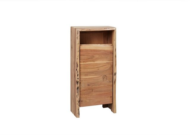 Massivmoebel24 Waschbeckenunterschrank Unterschrank Akazie 40x20x80 natur l günstig online kaufen