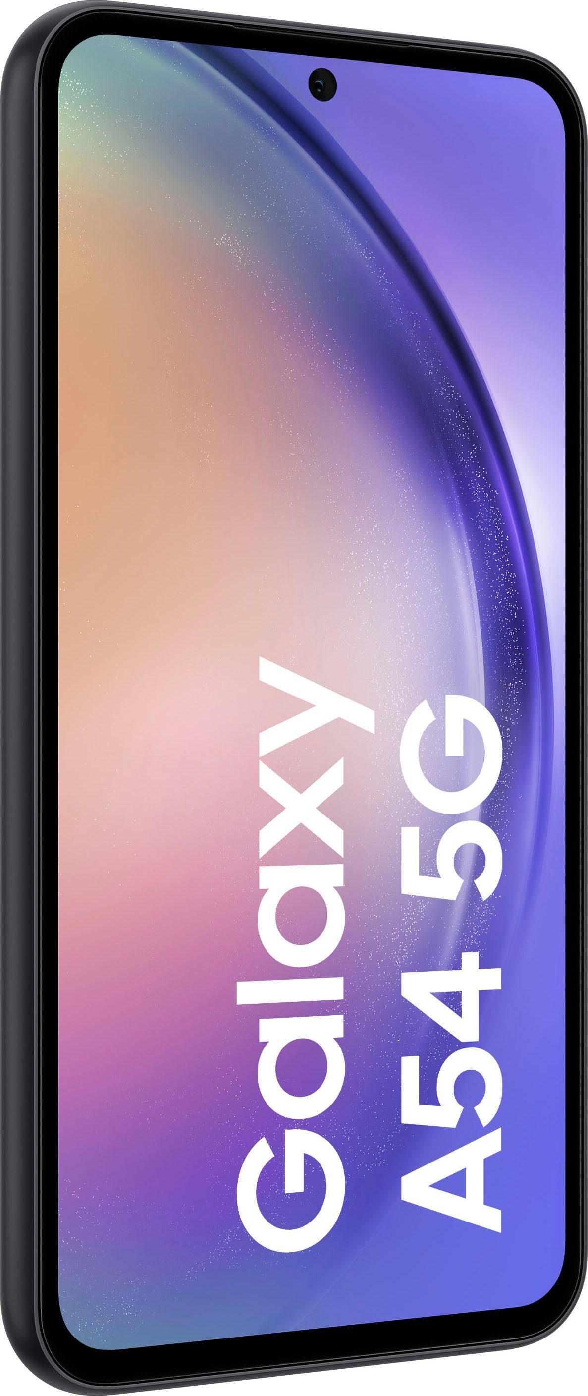 Samsung Galaxy Zoll, schwarz MP 50 Smartphone 5G cm/6,4 Kamera) 128 (16,31 128GB GB Speicherplatz, A54