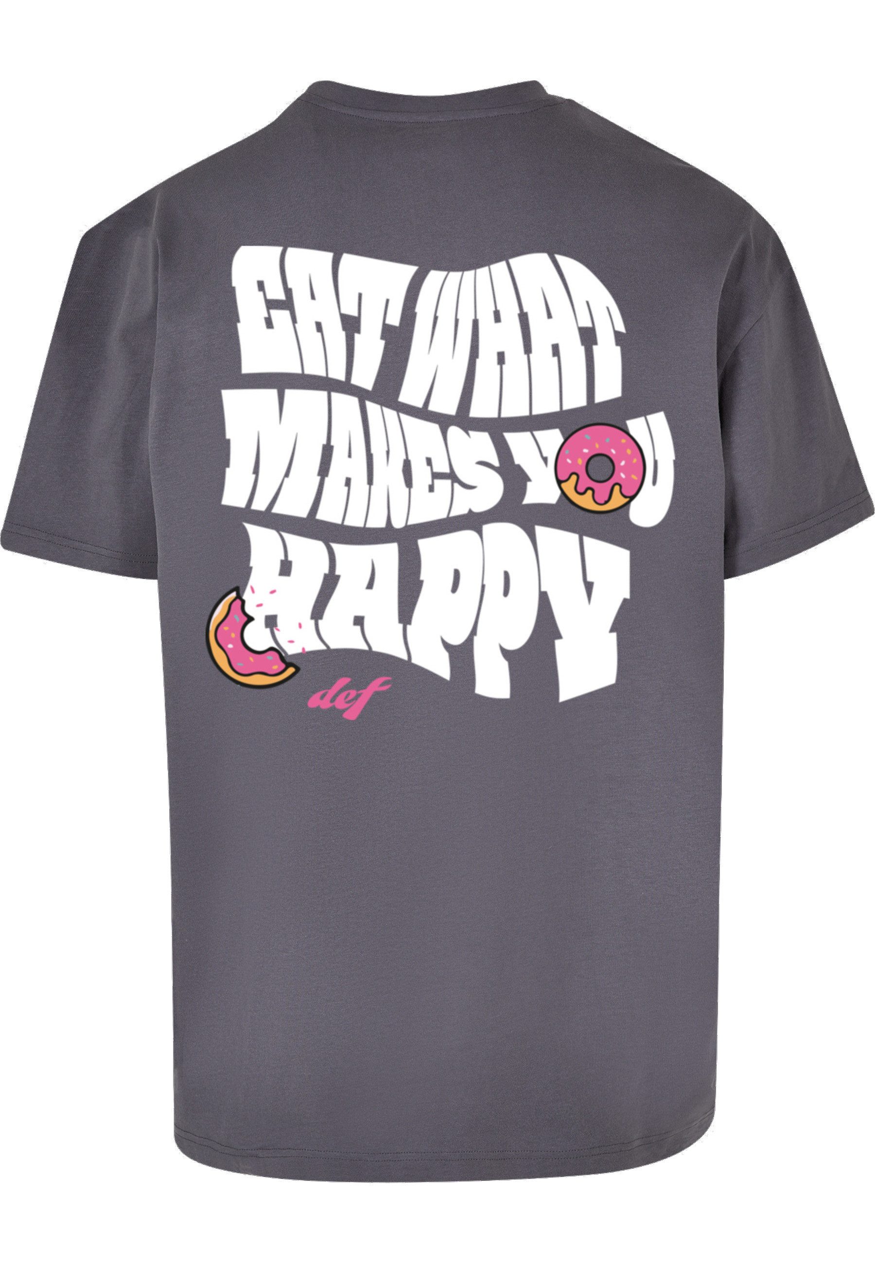 DEF T-Shirt DEF DEF HAPPY T-Shirt (1-tlg)